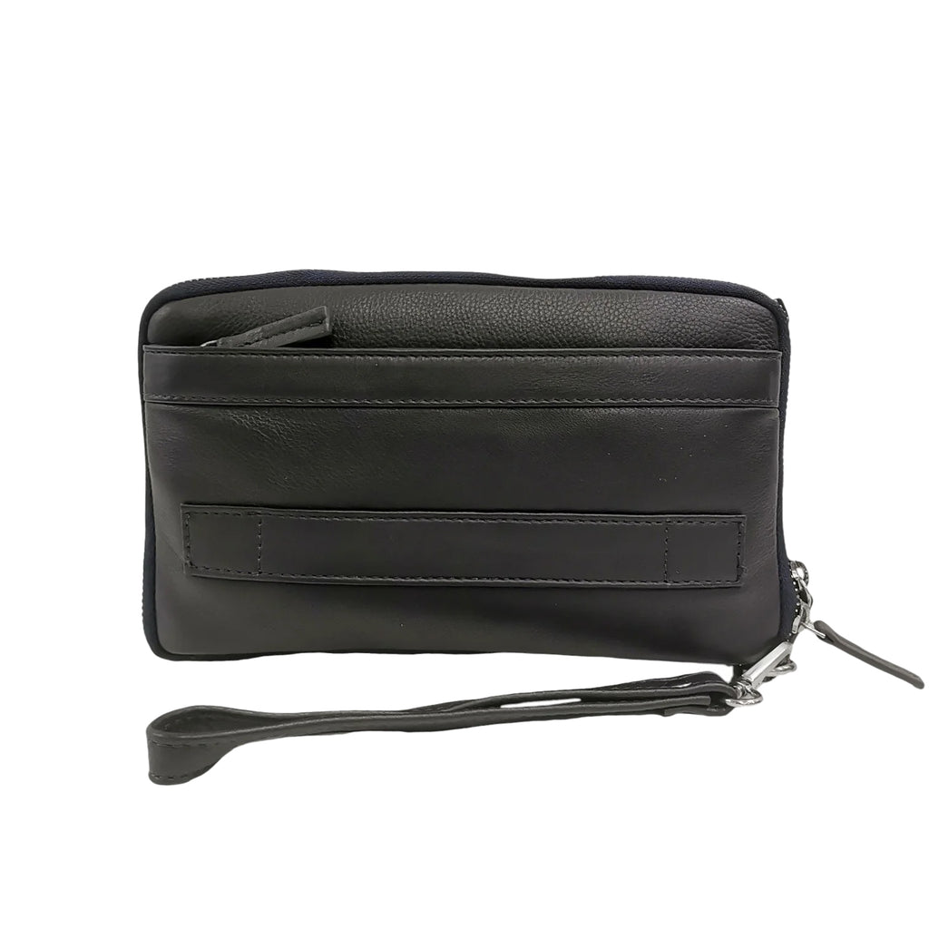 Pochette Aeronautica Militare AM571 Air-Tech in Vera Pelle