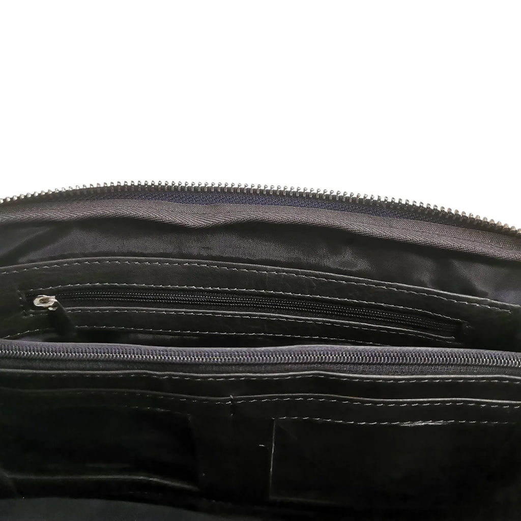 Pochette Aeronautica Militare AM571 Air-Tech in Vera Pelle