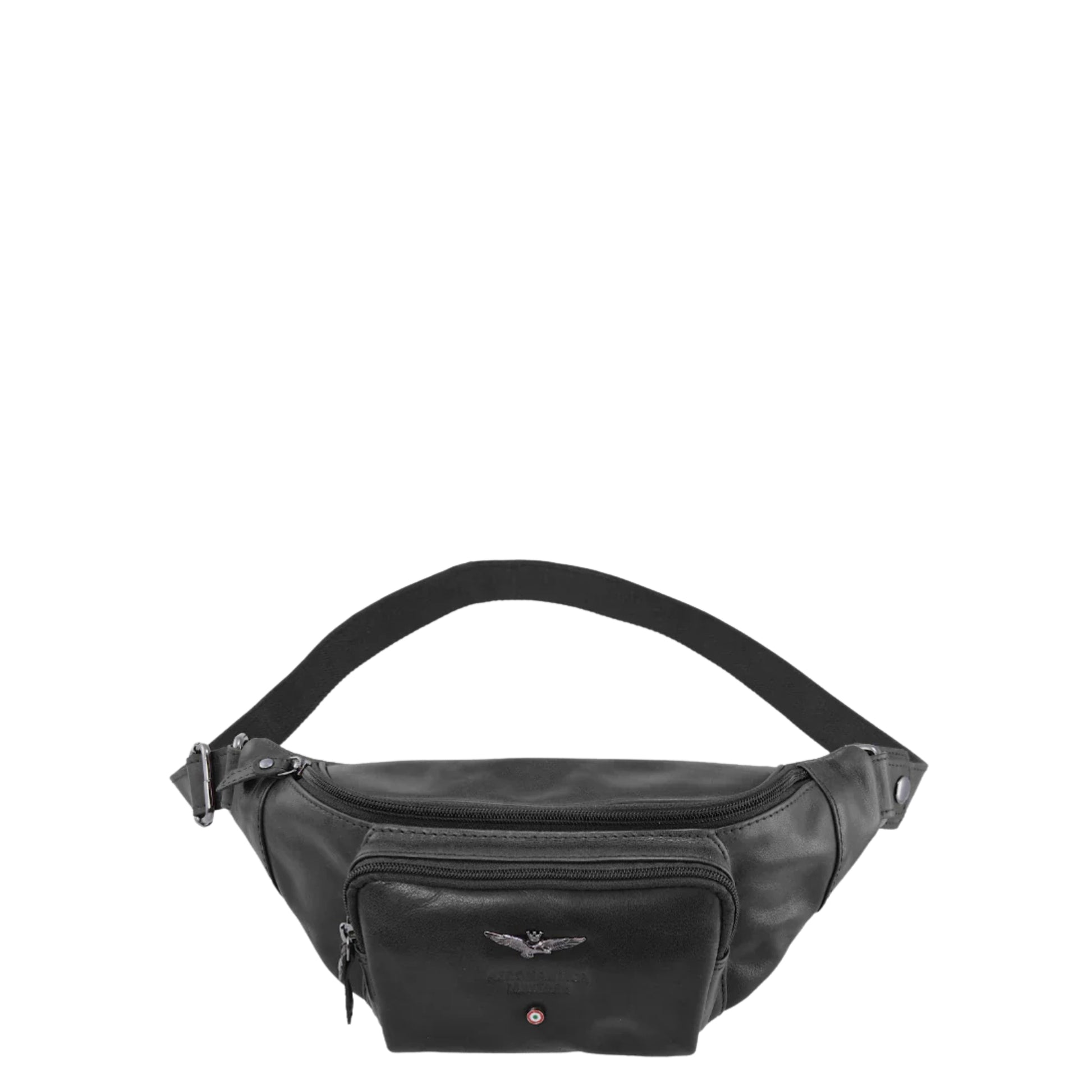 Marsupio in Vera pelle Vintage - Aeronautica Militare