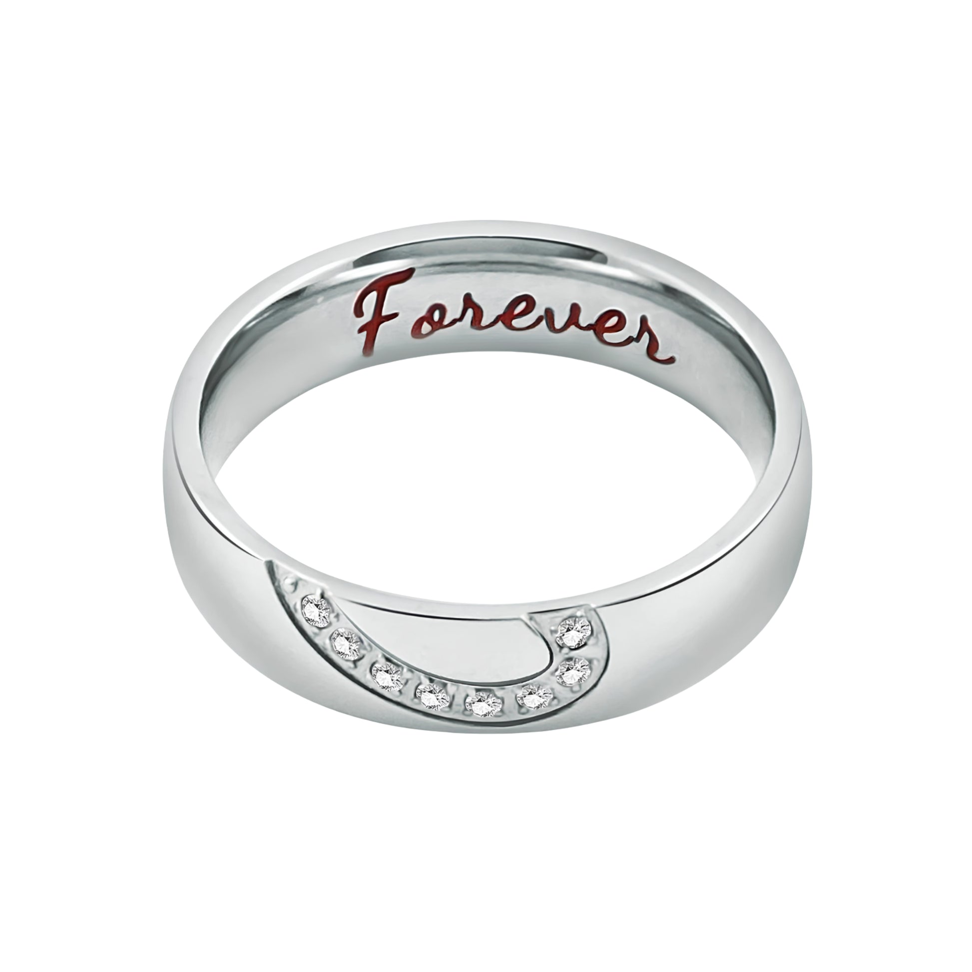 Anello Forever in Acciaio Inox - Brand Gioielli