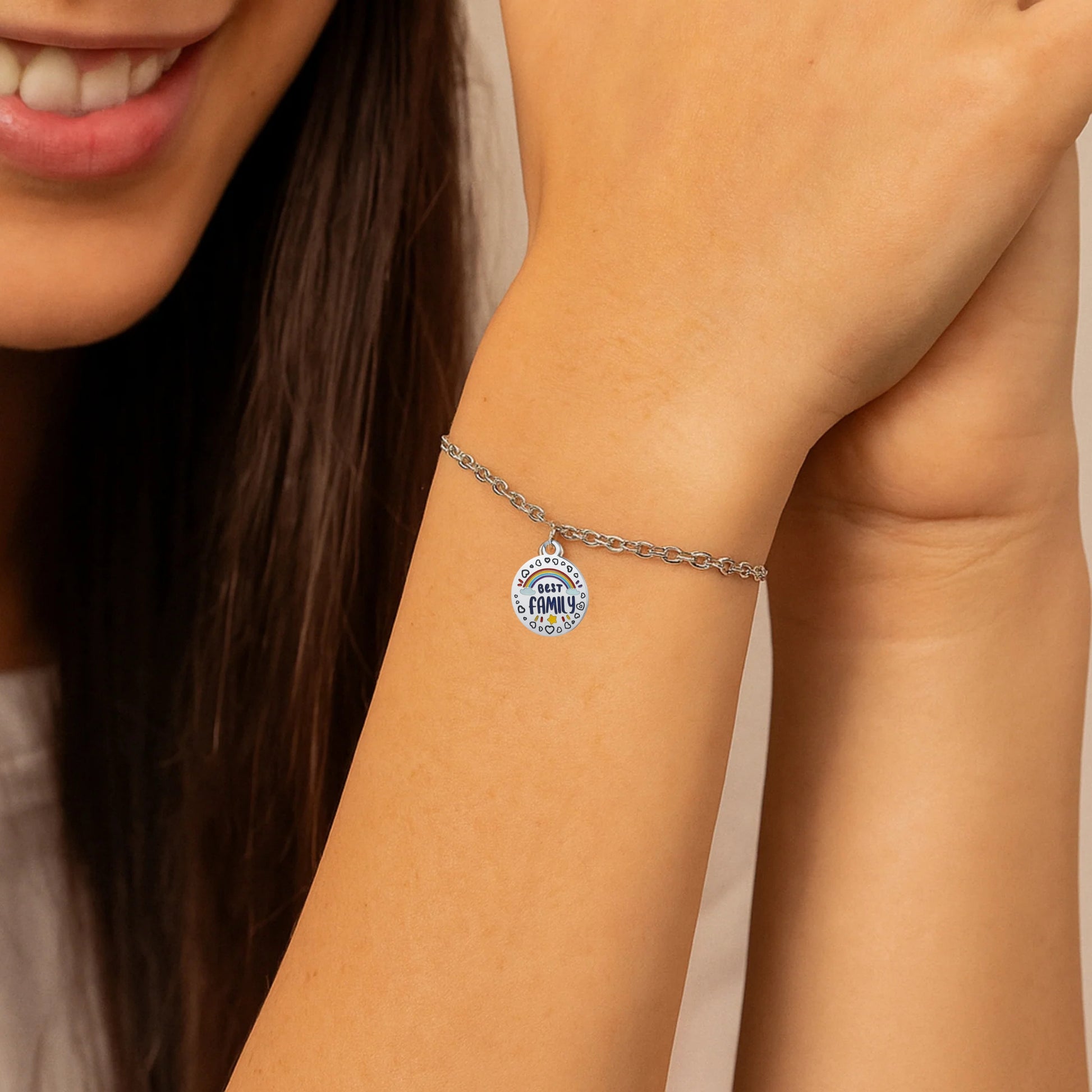 Charm Mamma "Best Family" - Brand Gioielli