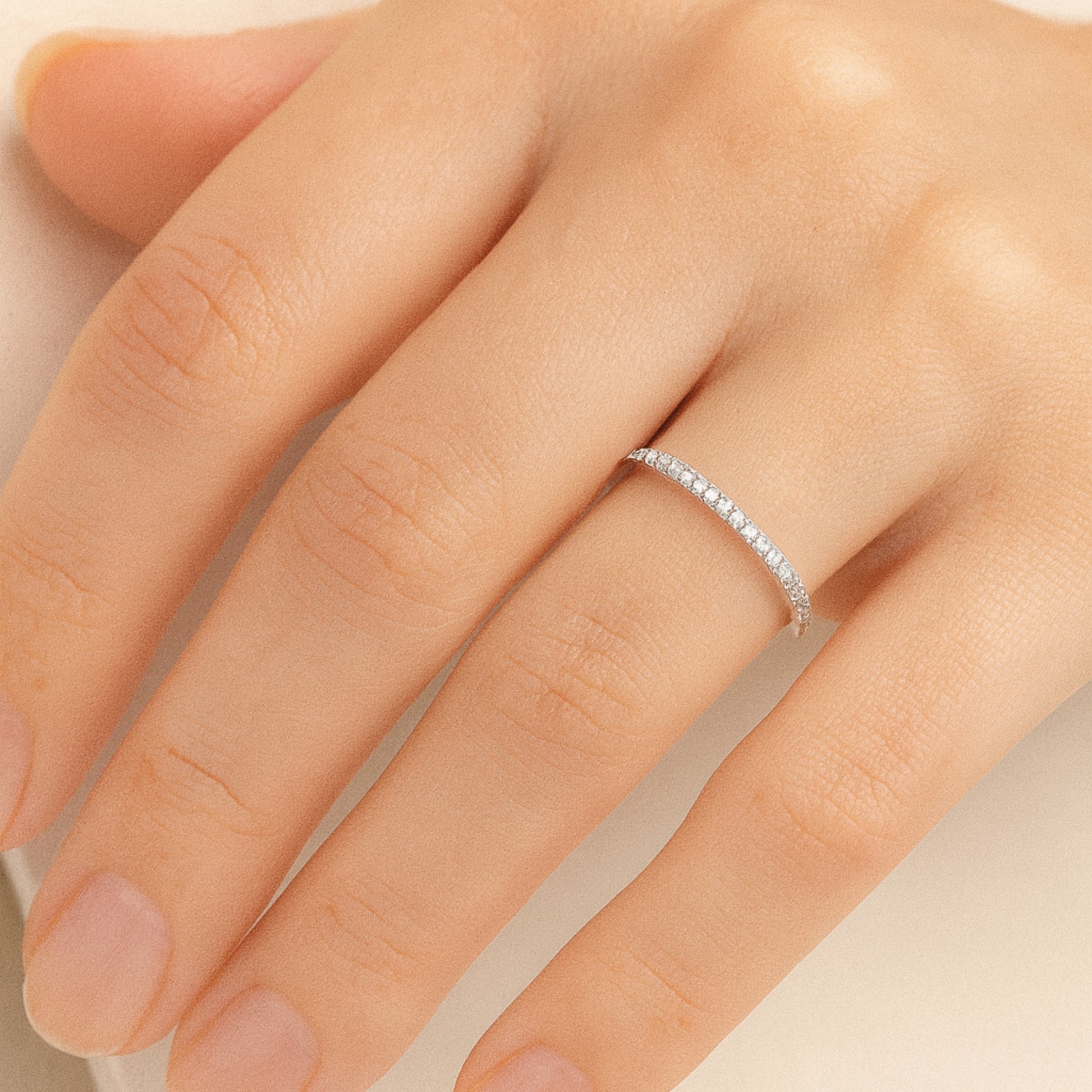 Anello Veretta Crystal in Argento 925 - Les Folies