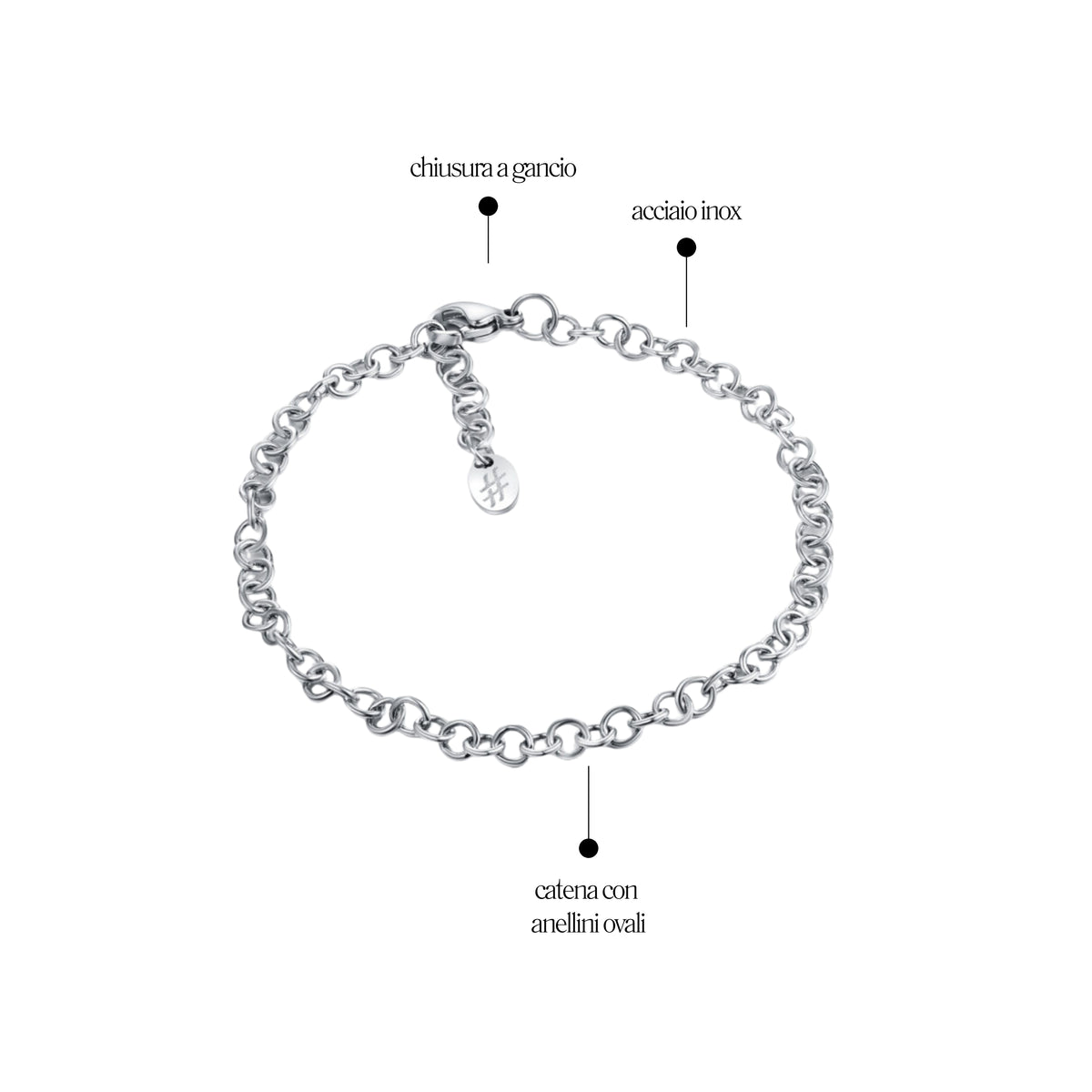 Small ring bracelet
