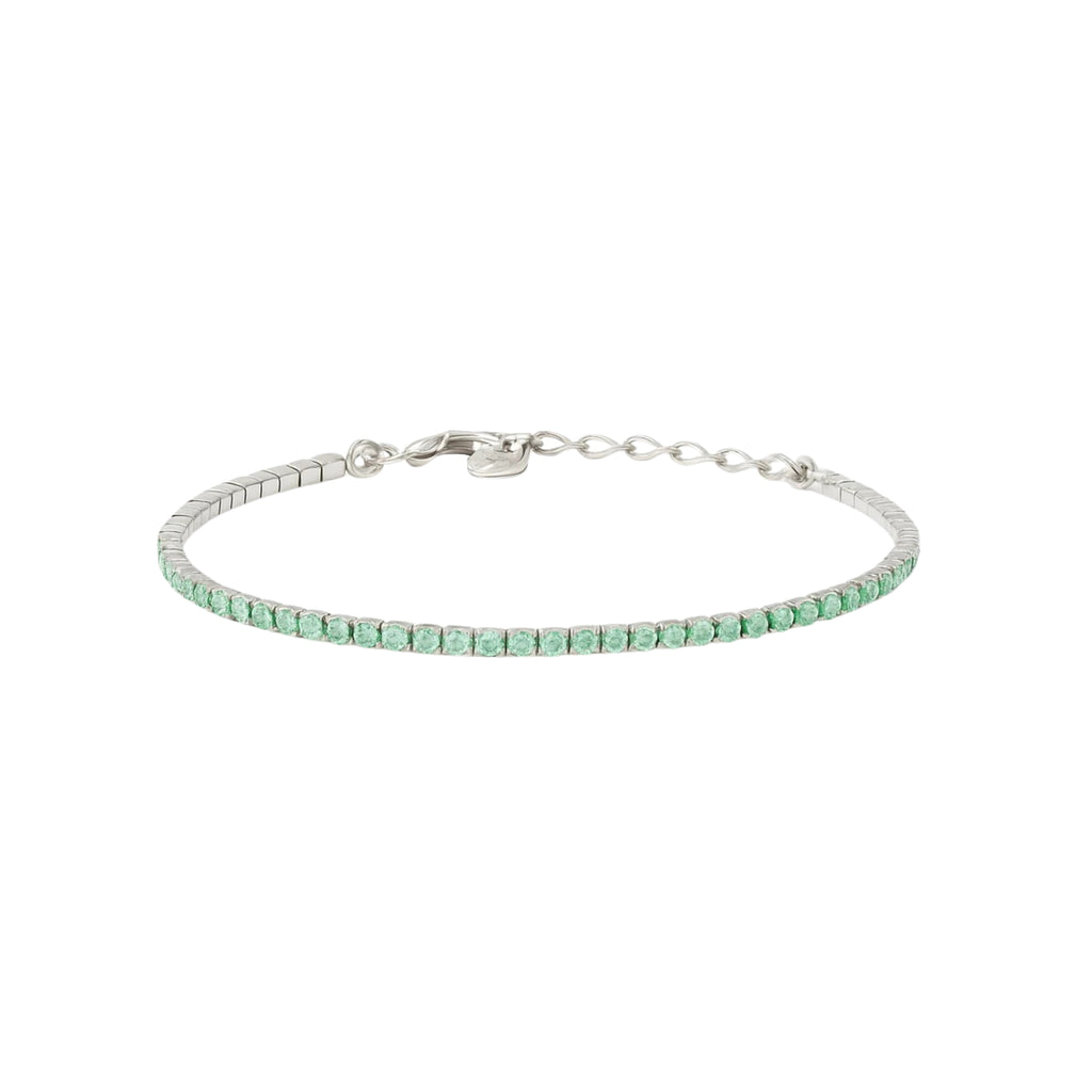Bracciale Tennis 2mm chiusura a moschetto - Les Folies