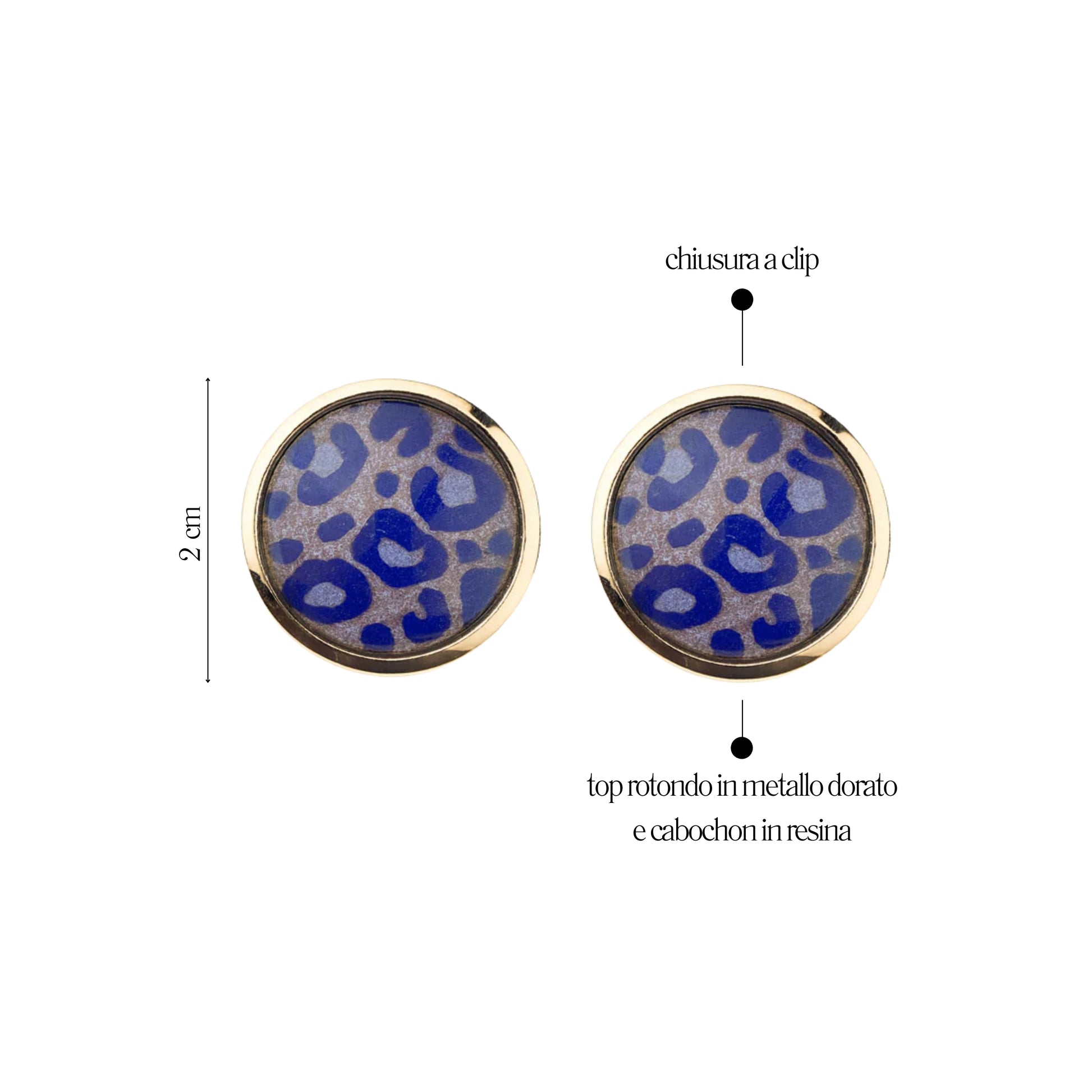 Orecchini Leopard - You B'jou by Barbieri