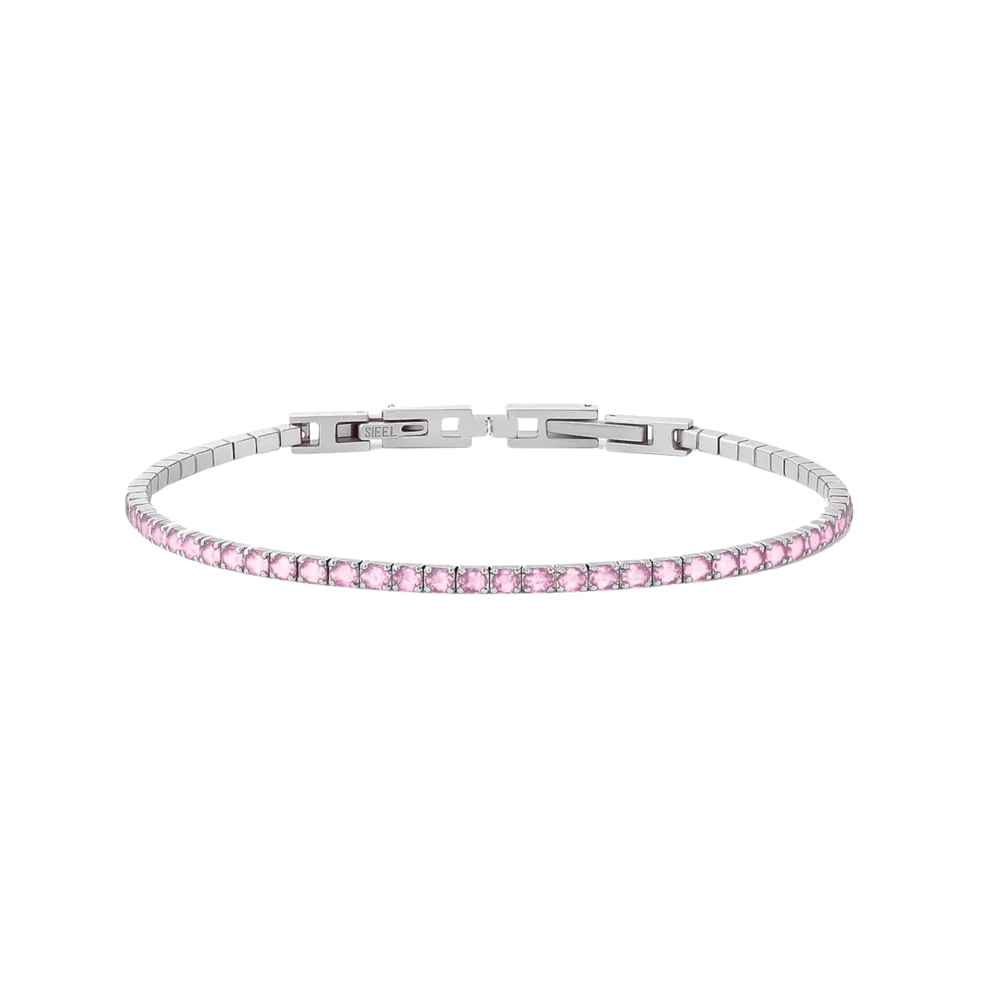 Bracciale Tennis 2mm chiusura a scatto - Les Folies