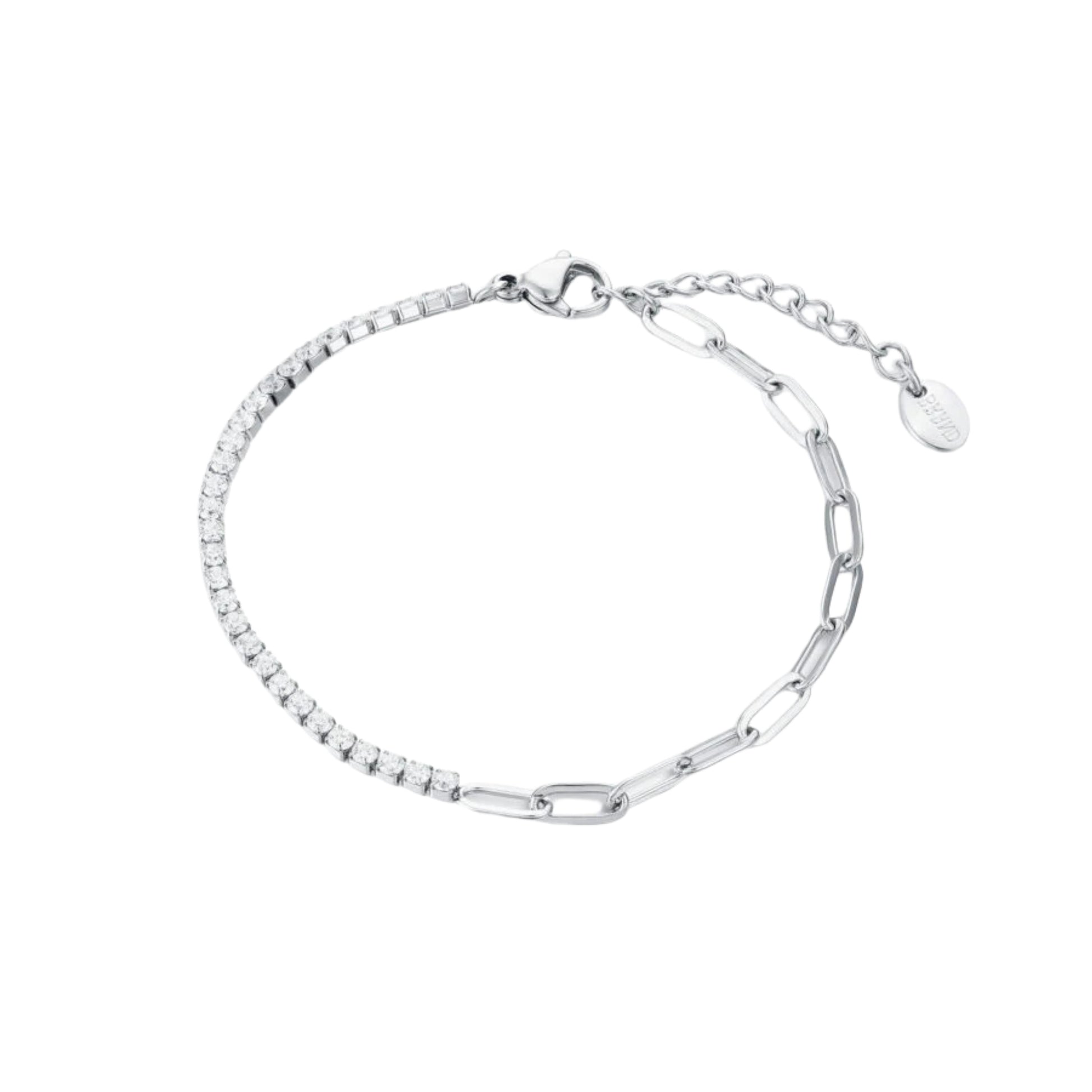 Bracciale Tennis con Catena Freedom - Brand Gioielli