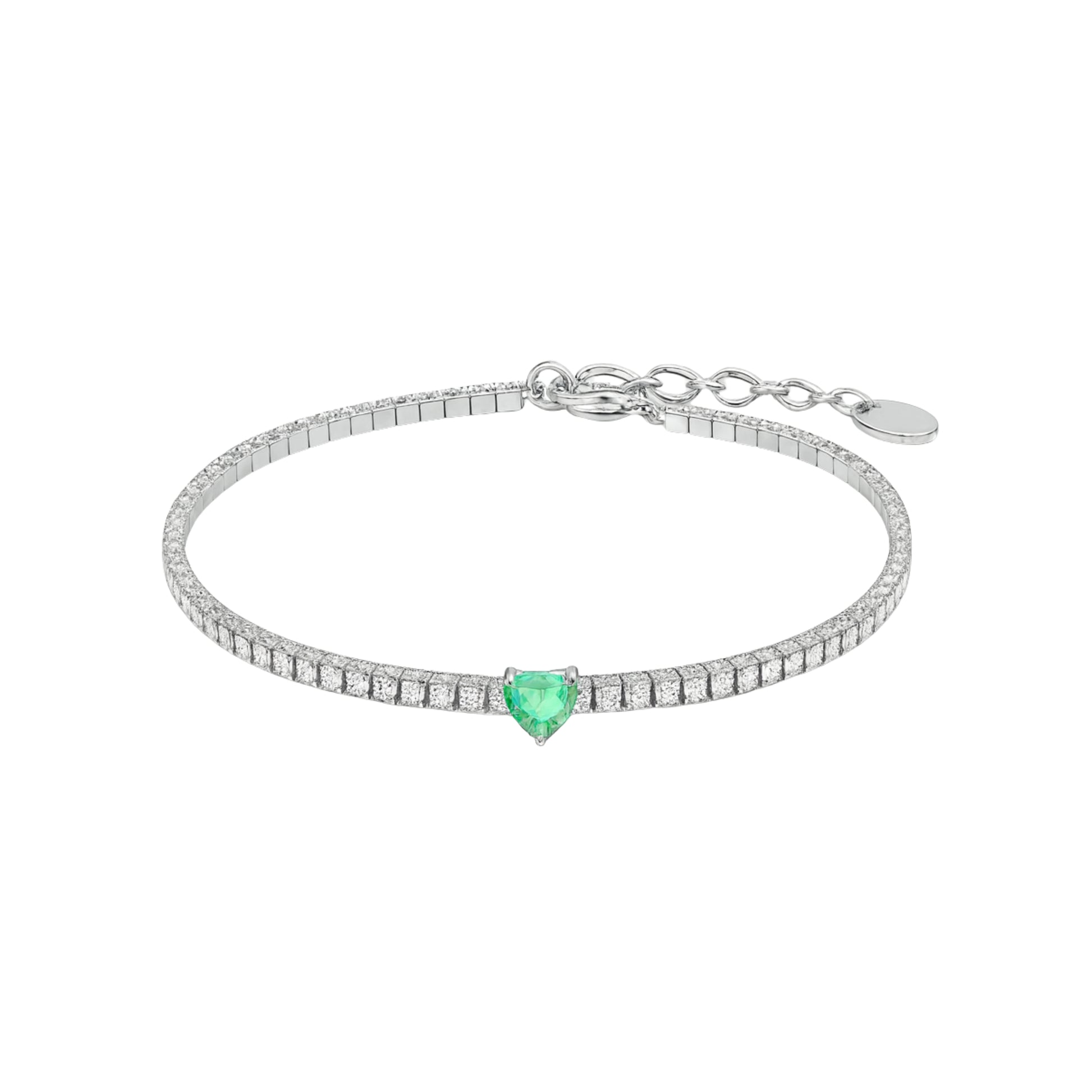 Bracciale Tennis_AcciaioInox "BRAND"