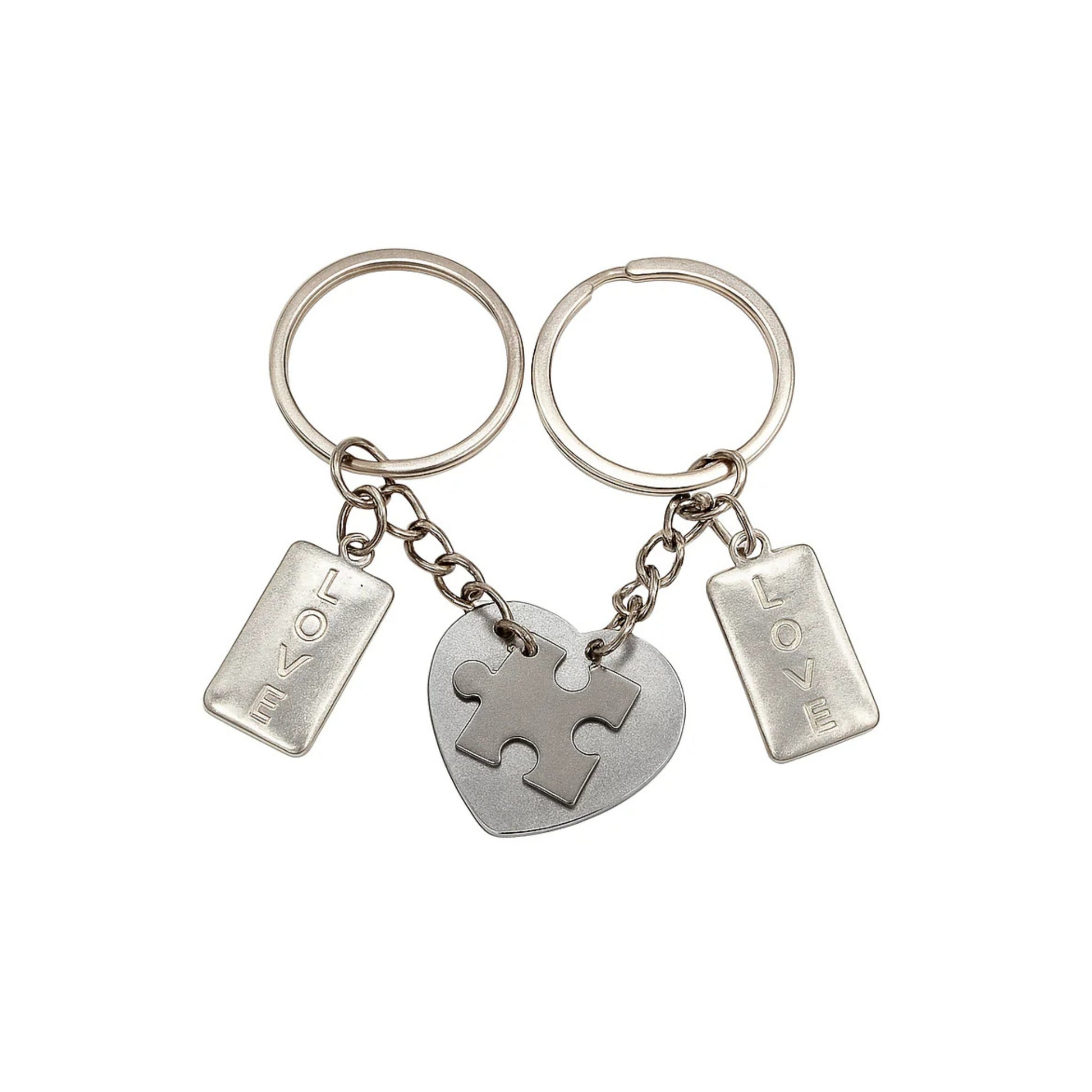 Portachiavi di coppia Puzzle - Les Folies