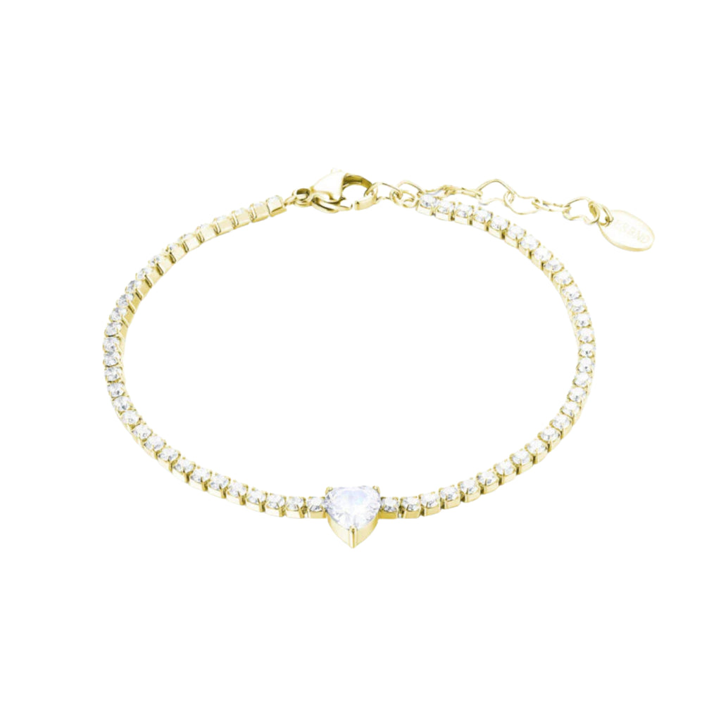 Bracciale Tennis Cuore Attimi - Brand Gioielli
