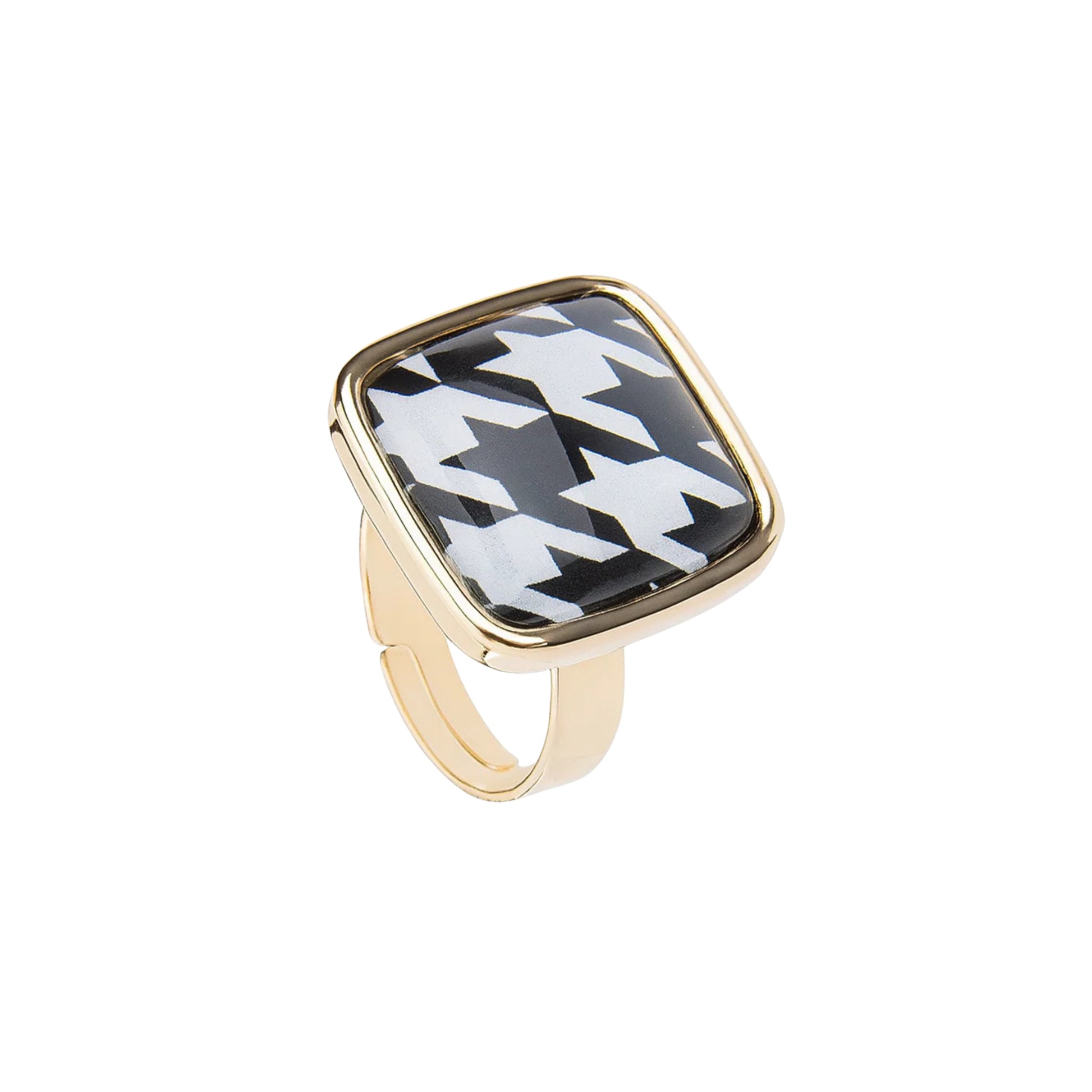 Anello Carrè Imprimé - You B'jou by Barbieri