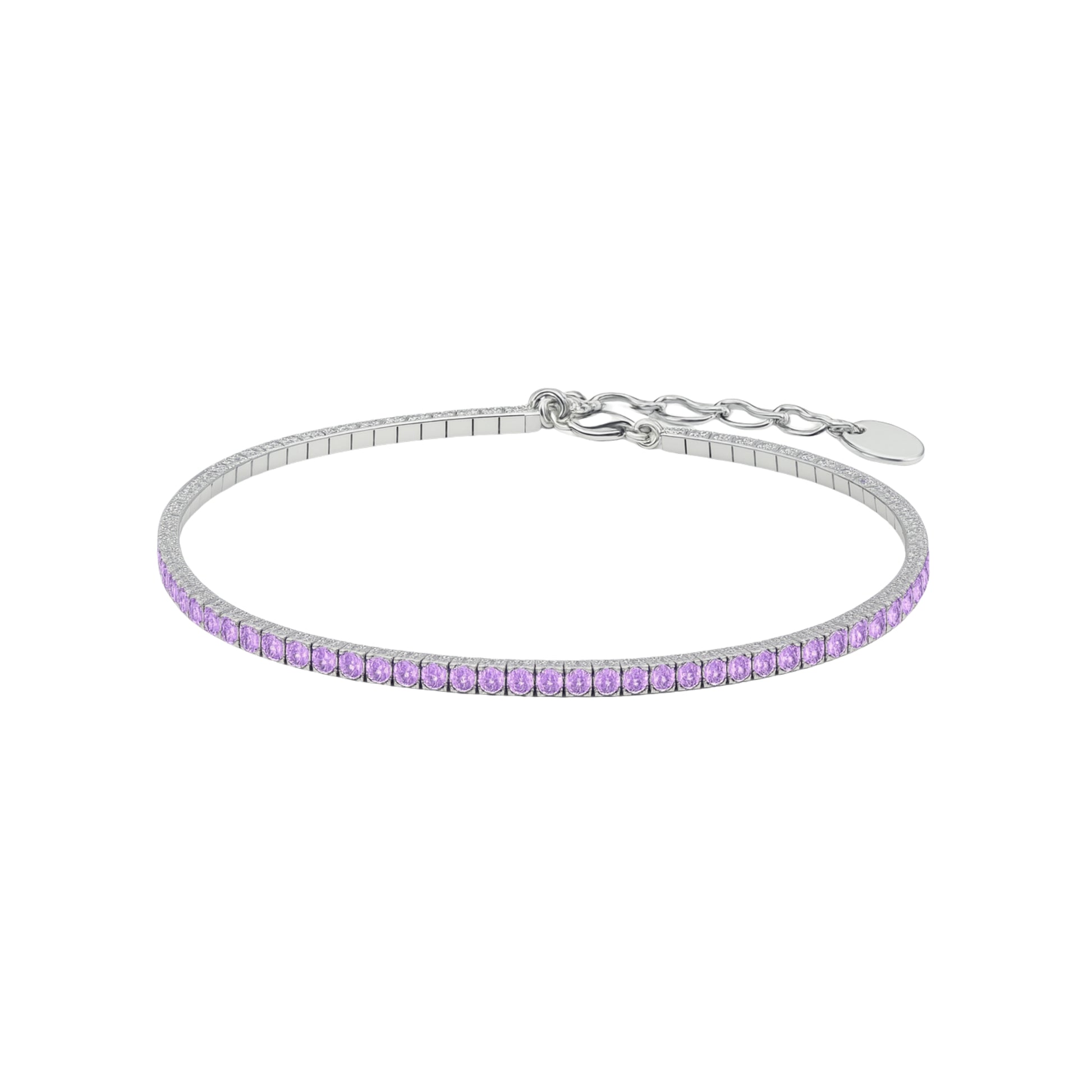 Bracciale Tennis_AcciaioInox "BRAND"
