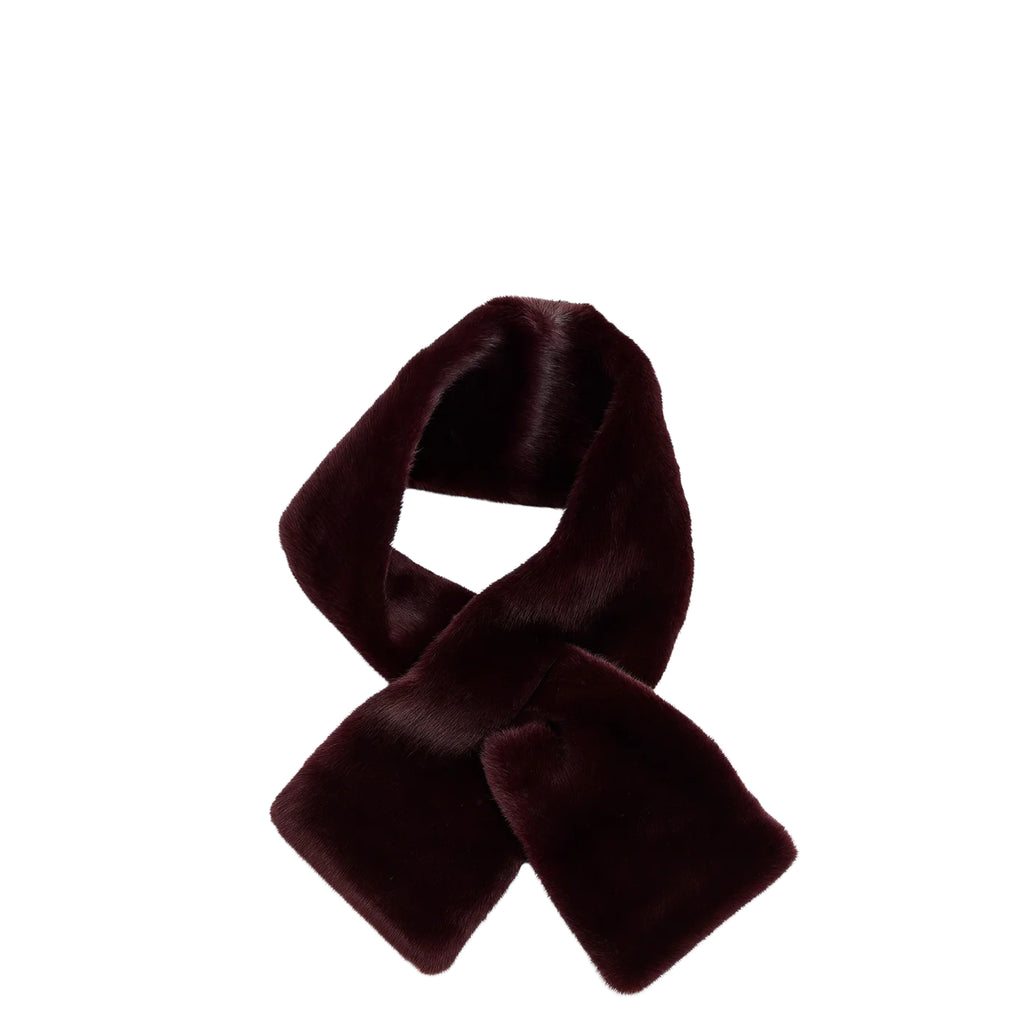 Sciarpa e Cappello in Pelliccia Nuvelle