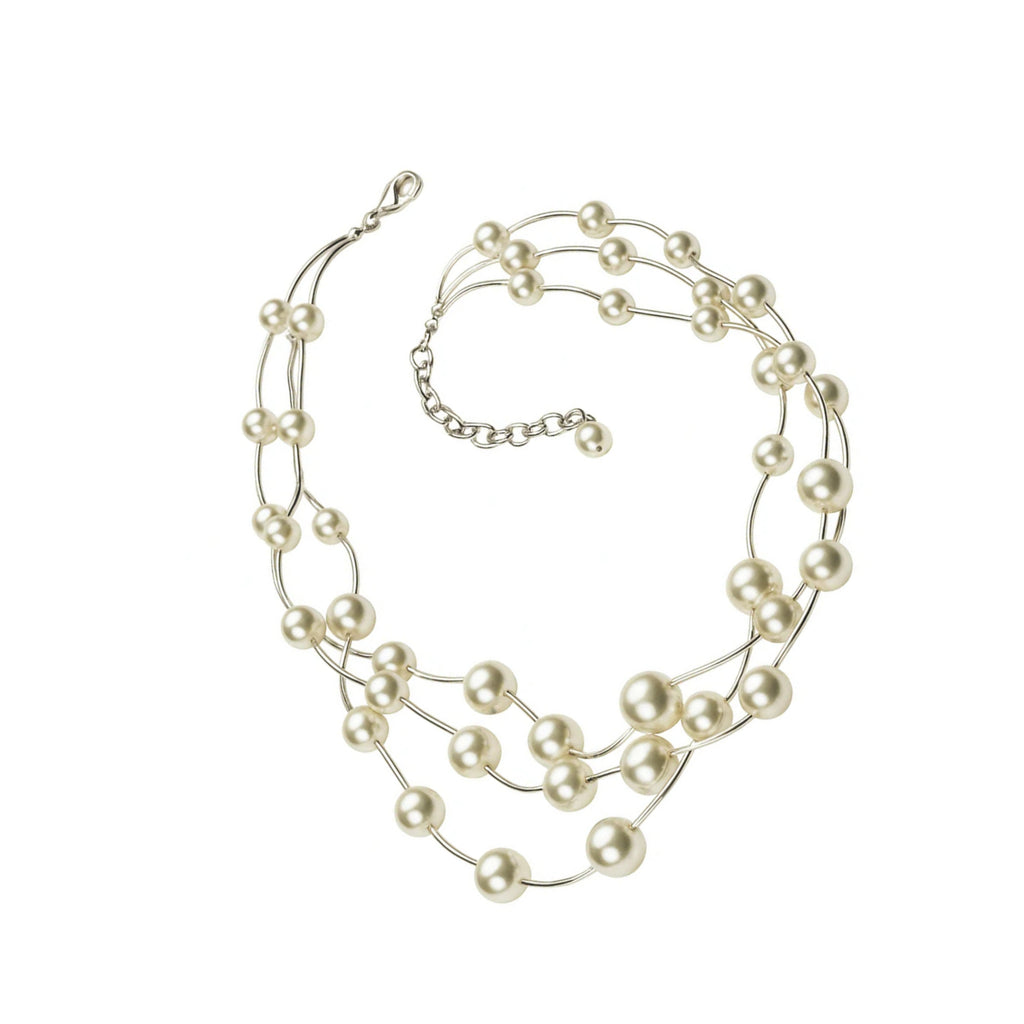 Collana Perle Multi filo - You B'jou by Barbieri