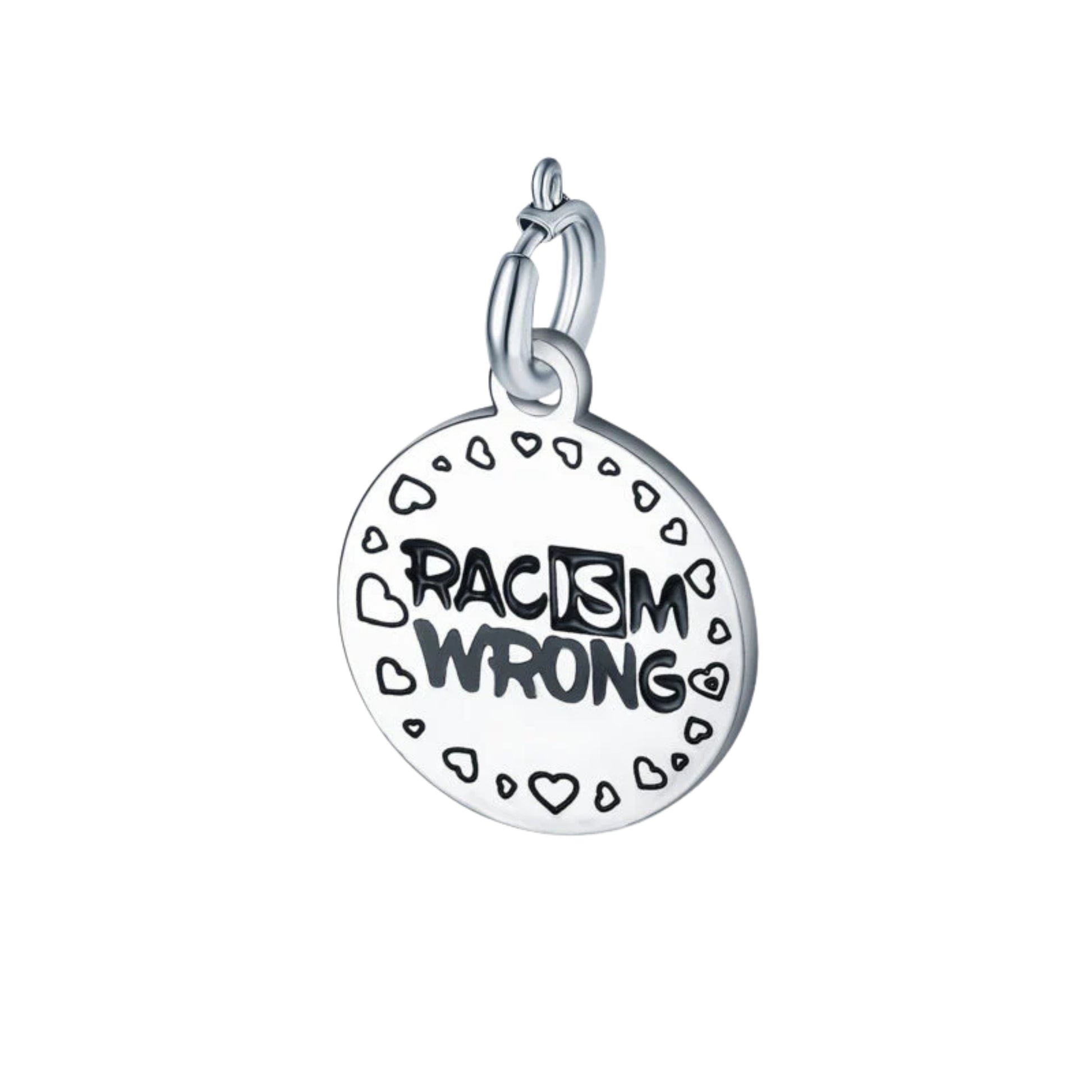 Charm Racism is wrong - Brand Gioielli