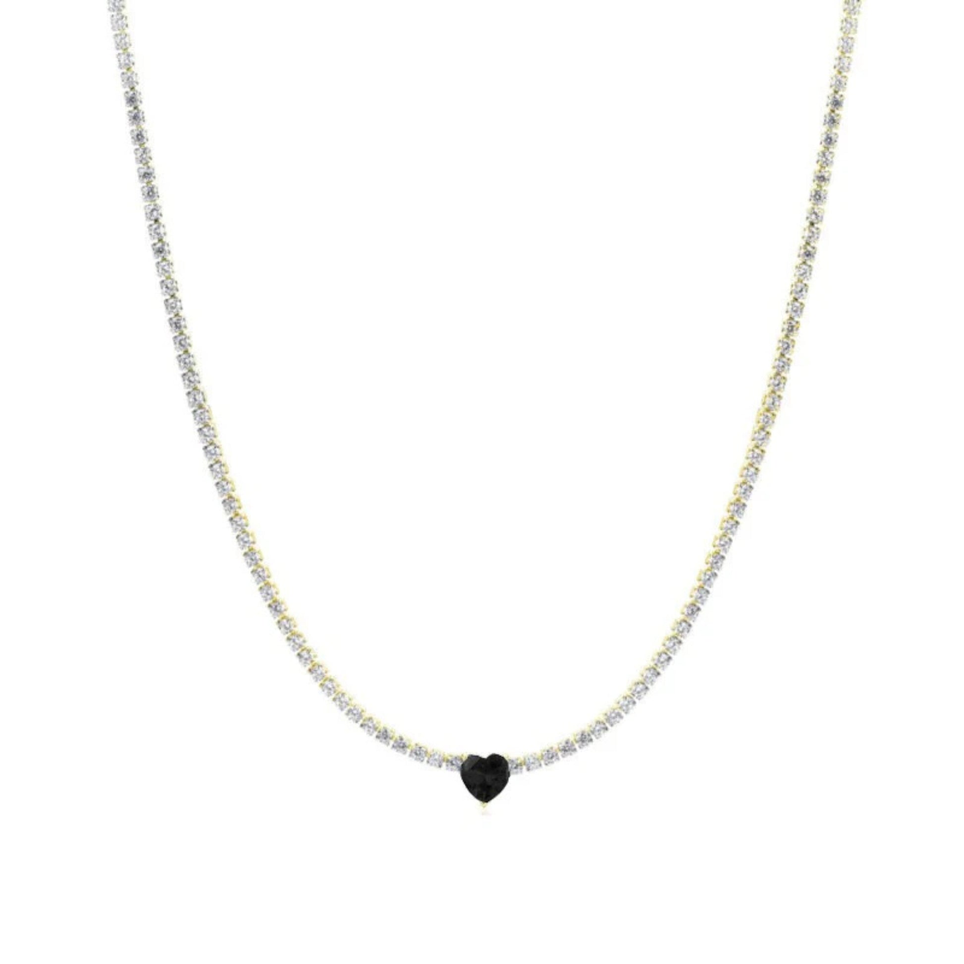 Collana Tennis Cuore Attimi - Brand Gioielli