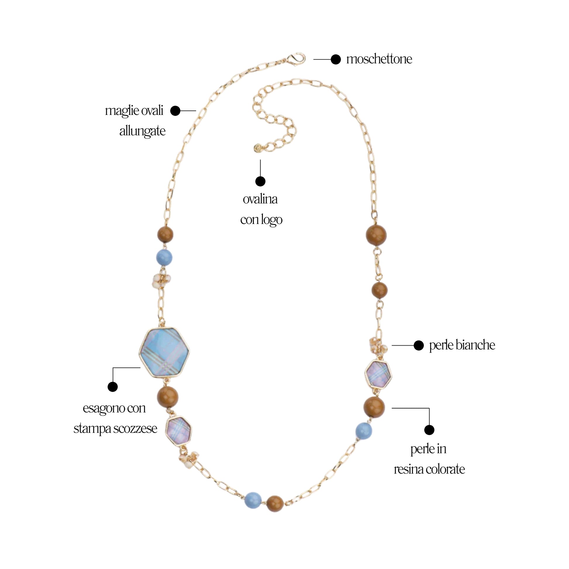 Collana Scottish Lady - You B'jou by Barbieri