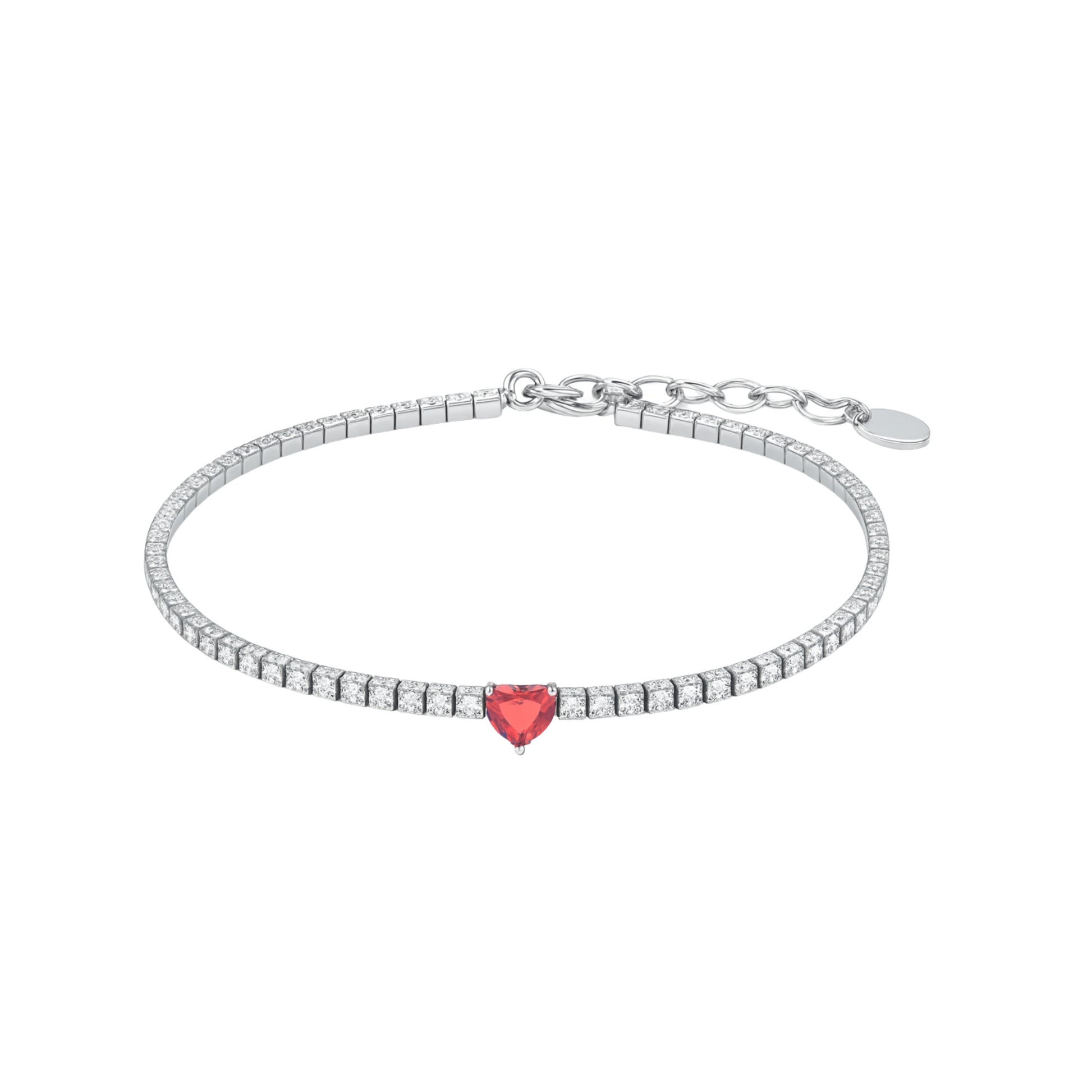 Bracciale Tennis_AcciaioInox "BRAND"