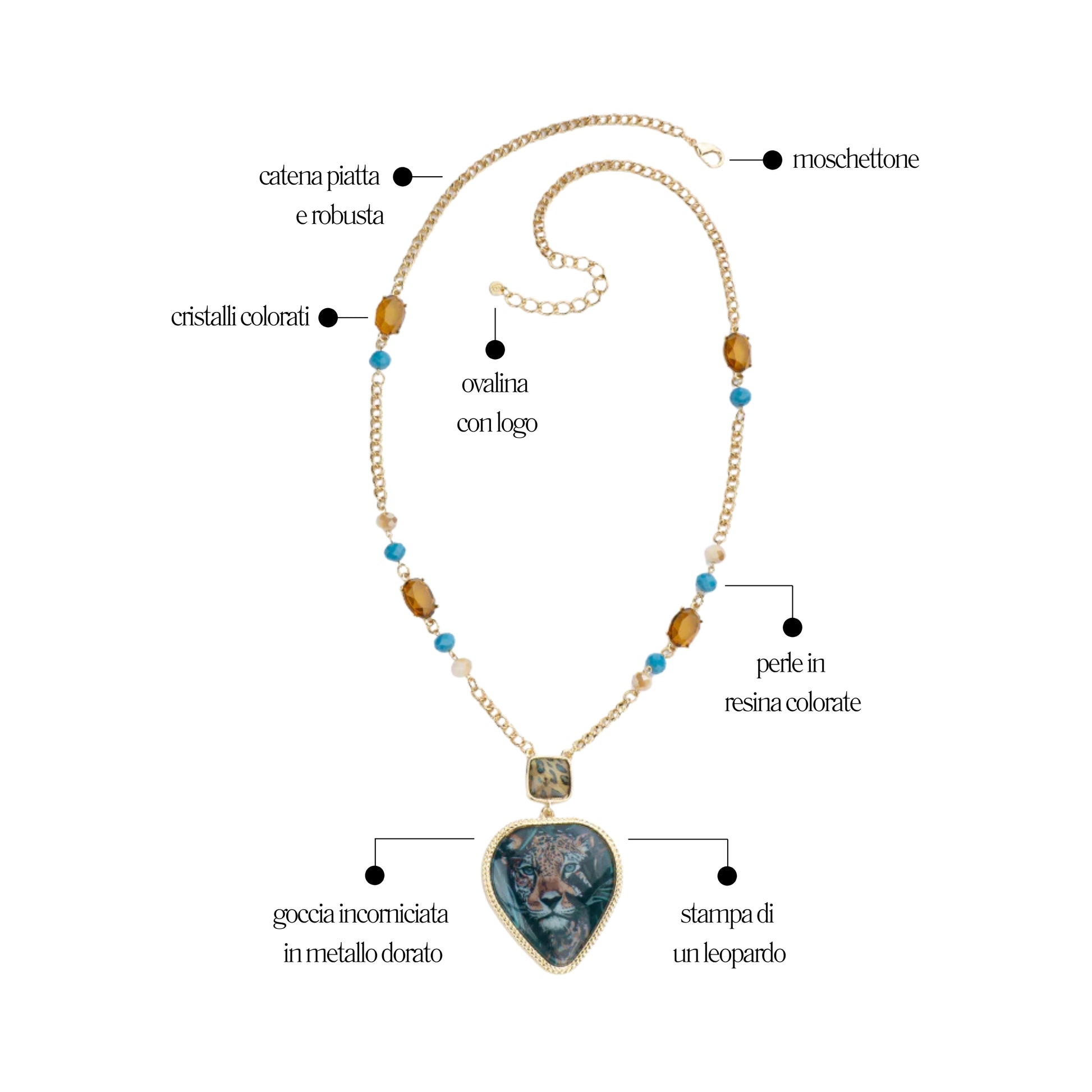 Collana Leopard - You B'jou by Barbieri