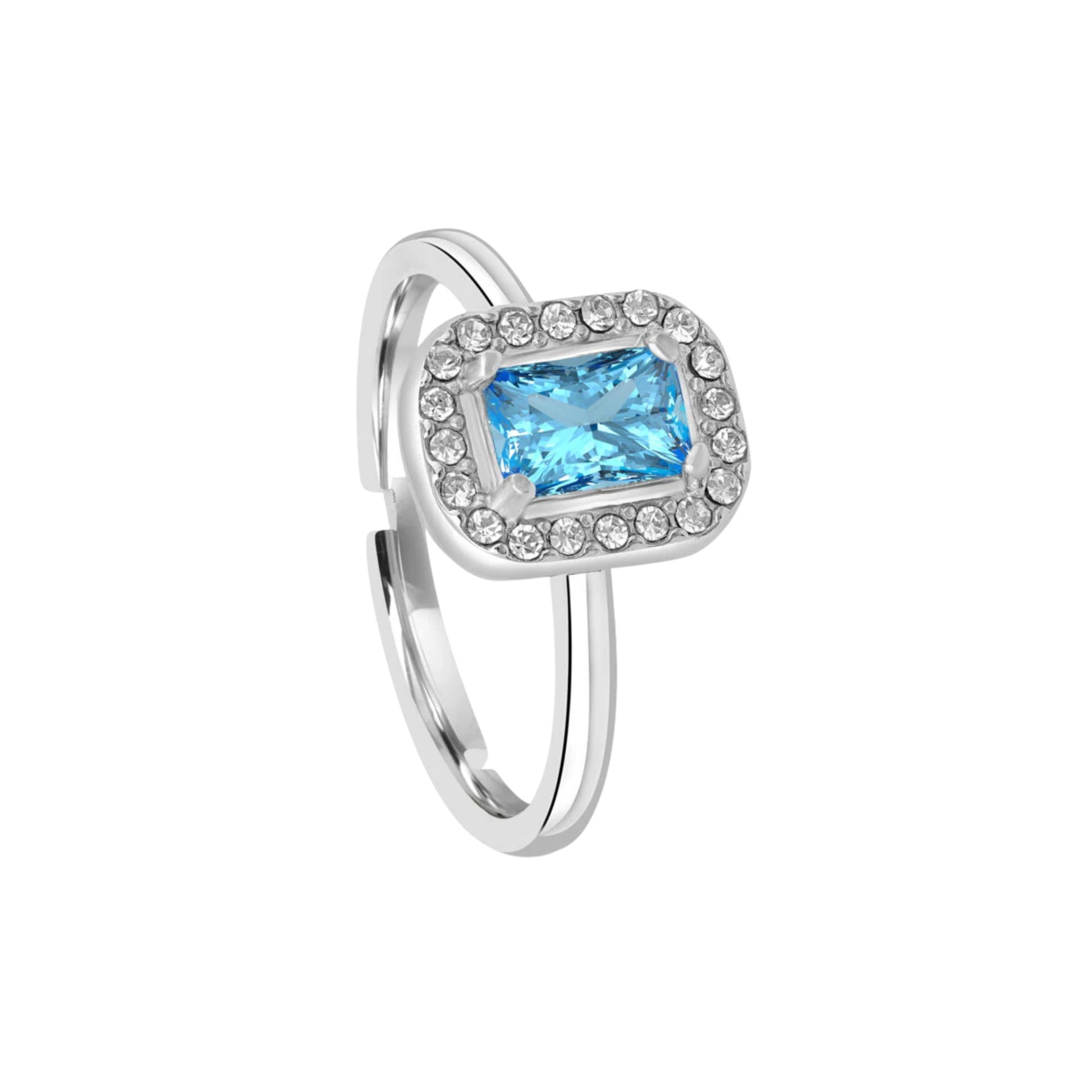 Anello Kate Rettangolare Royale - Brand Gioielli