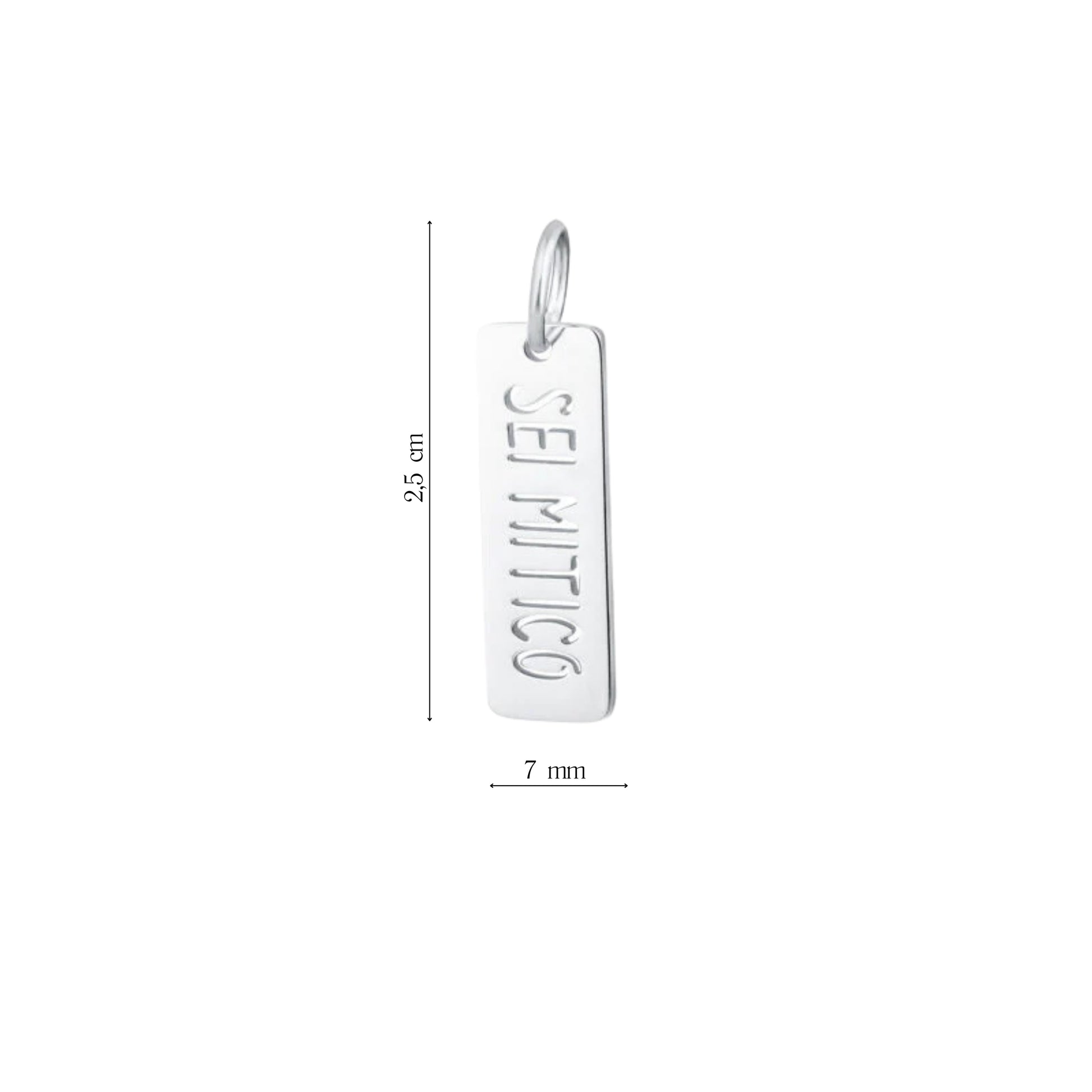 Targhetta Sei Mitico - Brand Gioielli