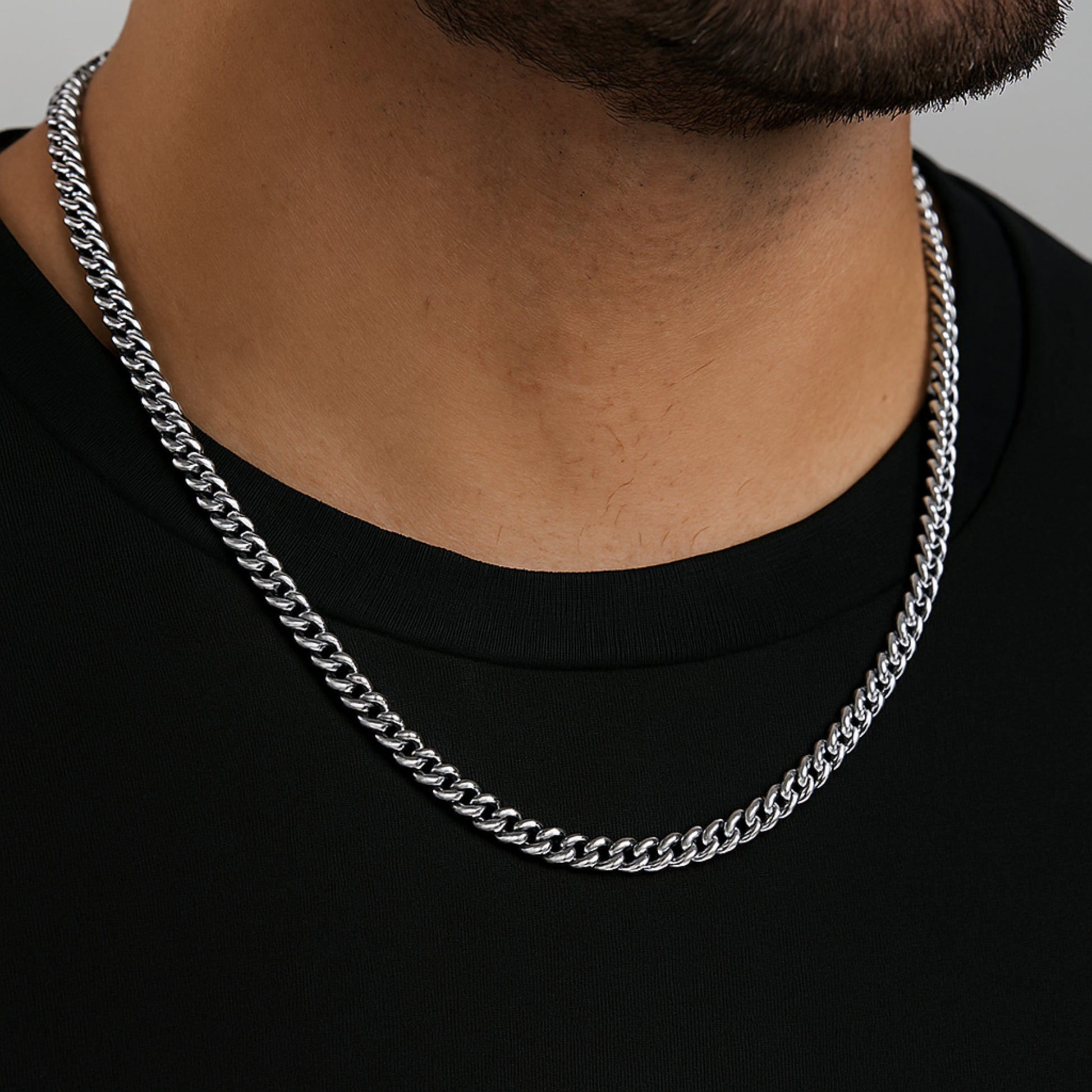 Collana Grumetta Piatta 6mm Urban - Brand GioiellI