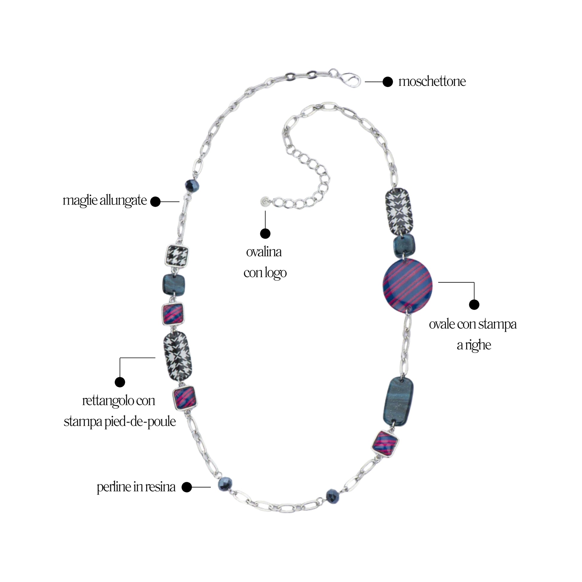 Collana Pied de Poule - You B'jou by Barbieri