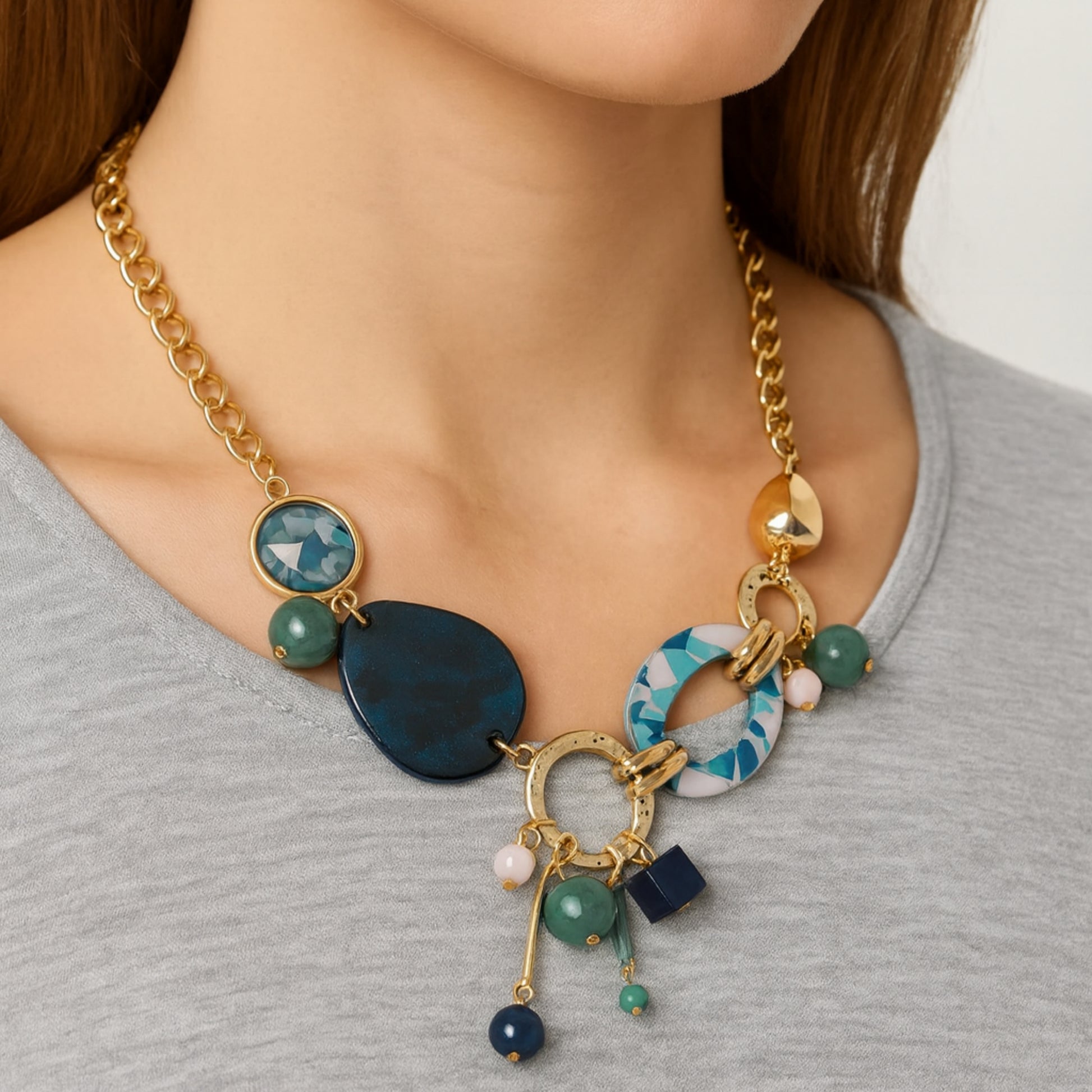 Collana Seventy Blue - You B'jou by Barbieri