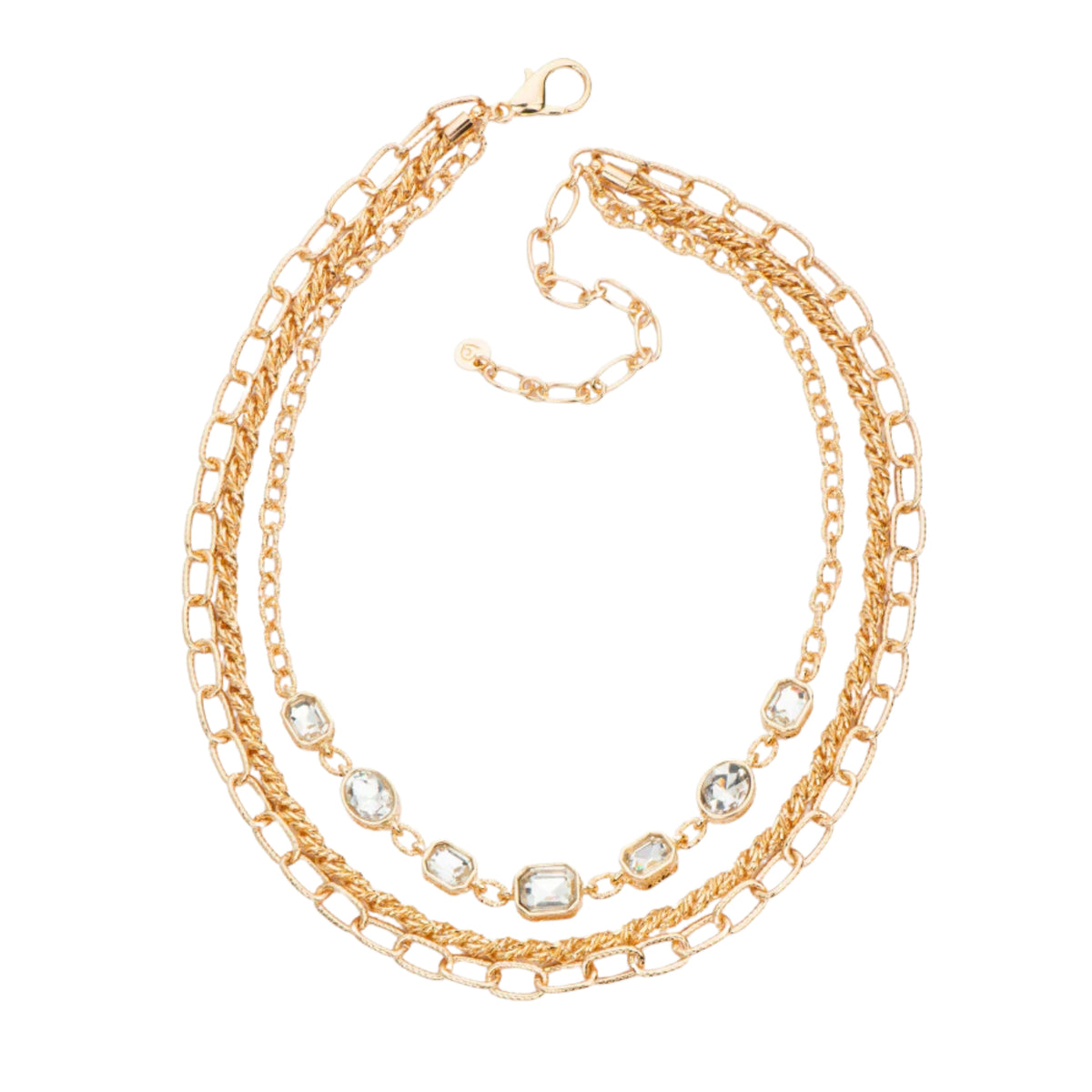 Collana Gold & Crystal - You B'jou by Barbieri