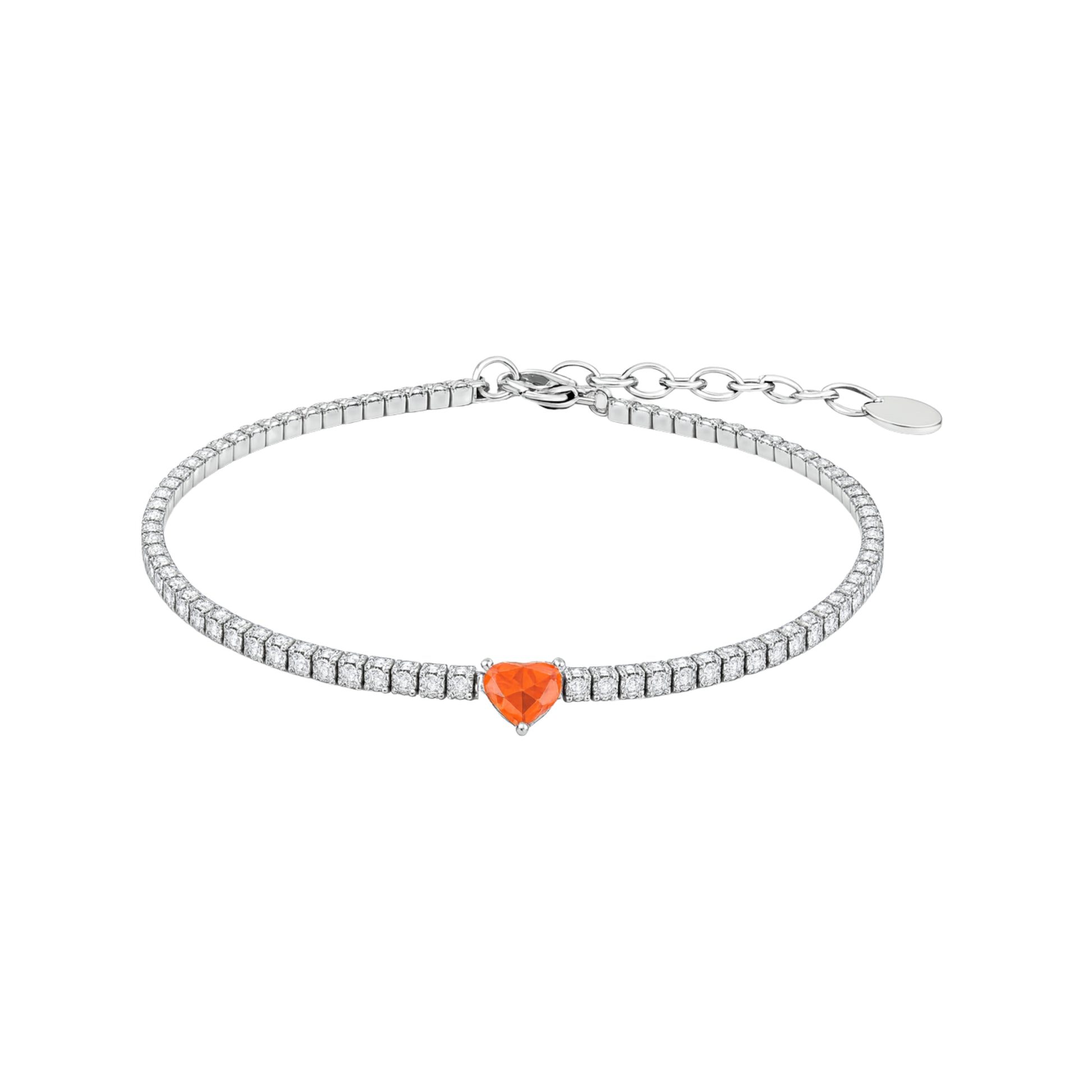 Bracciale Tennis_AcciaioInox "BRAND"