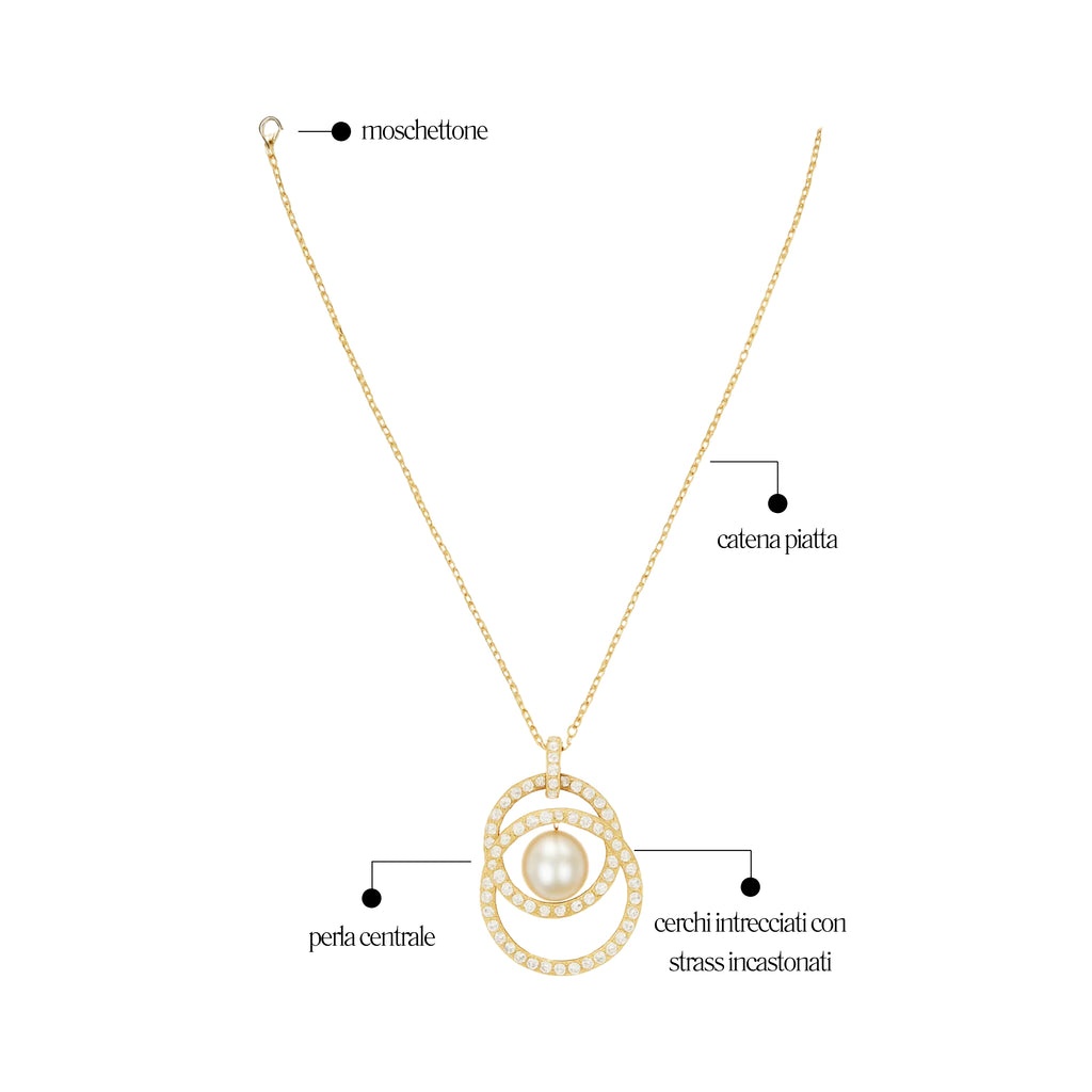 Collana Double Circle - You B'jou by Barbieri
