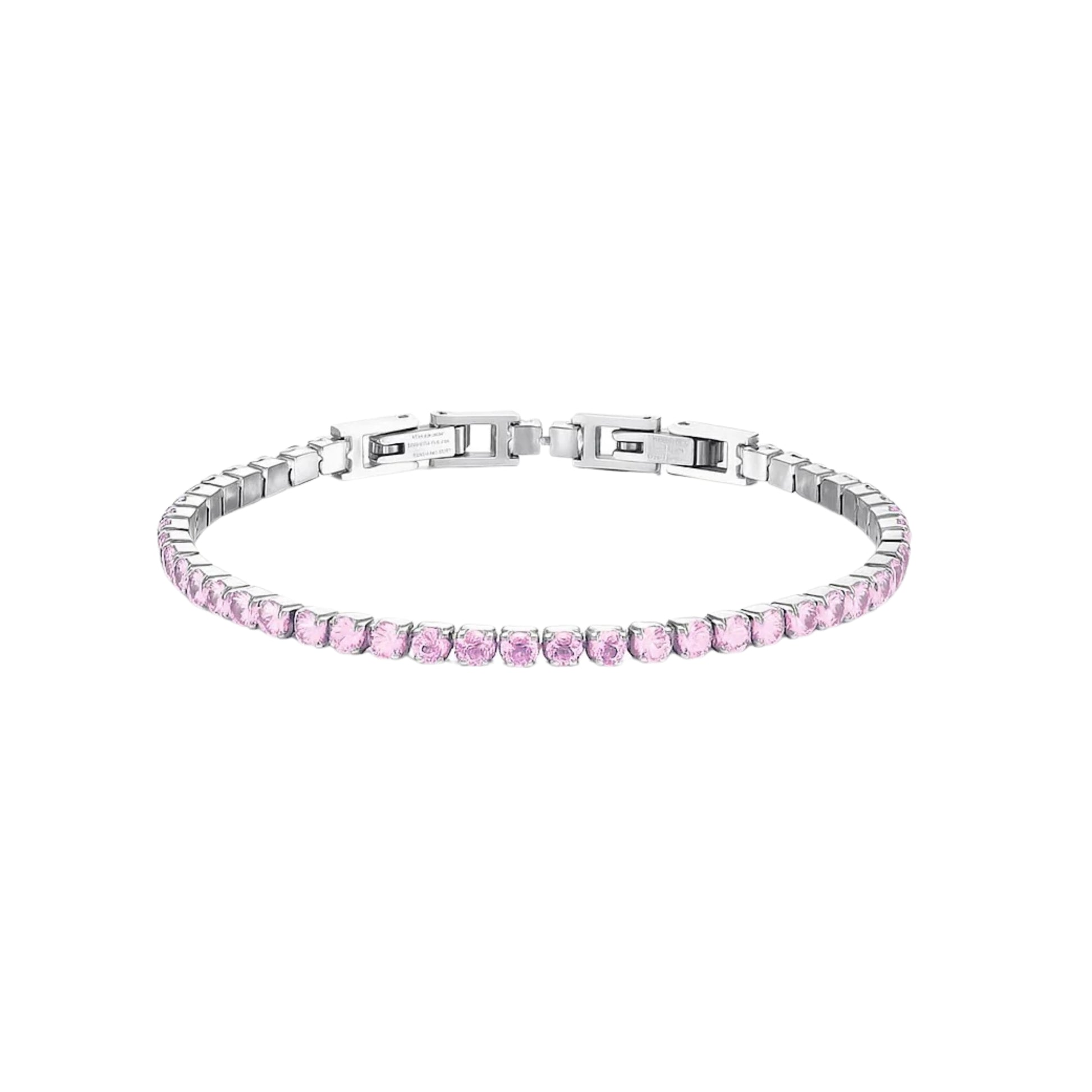 Bracciale Tennis 3mm chiusura a scatto - Les Folies