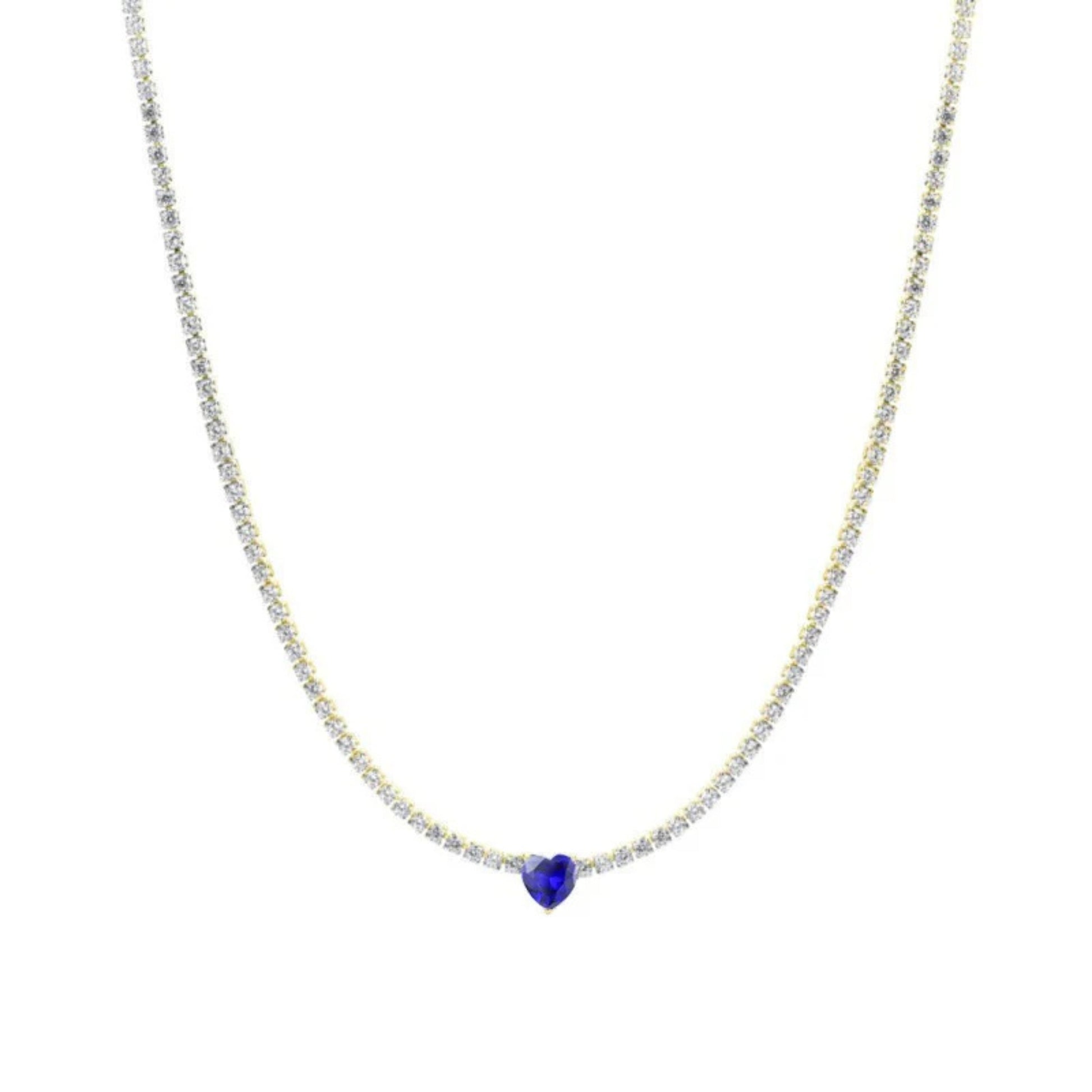 Collana Tennis Cuore Attimi - Brand Gioielli