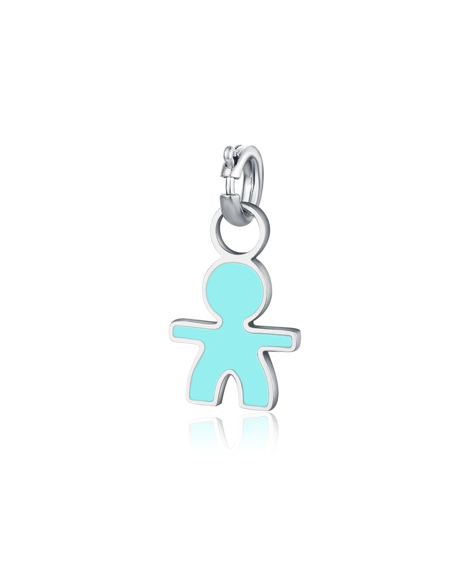 Mini Charm Bimbo Azzurro