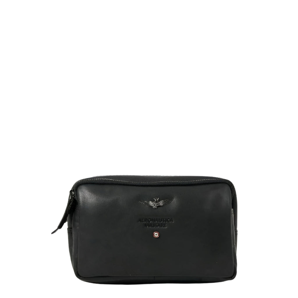 Aeronautica Militare Pochette in "VERA PELLE"