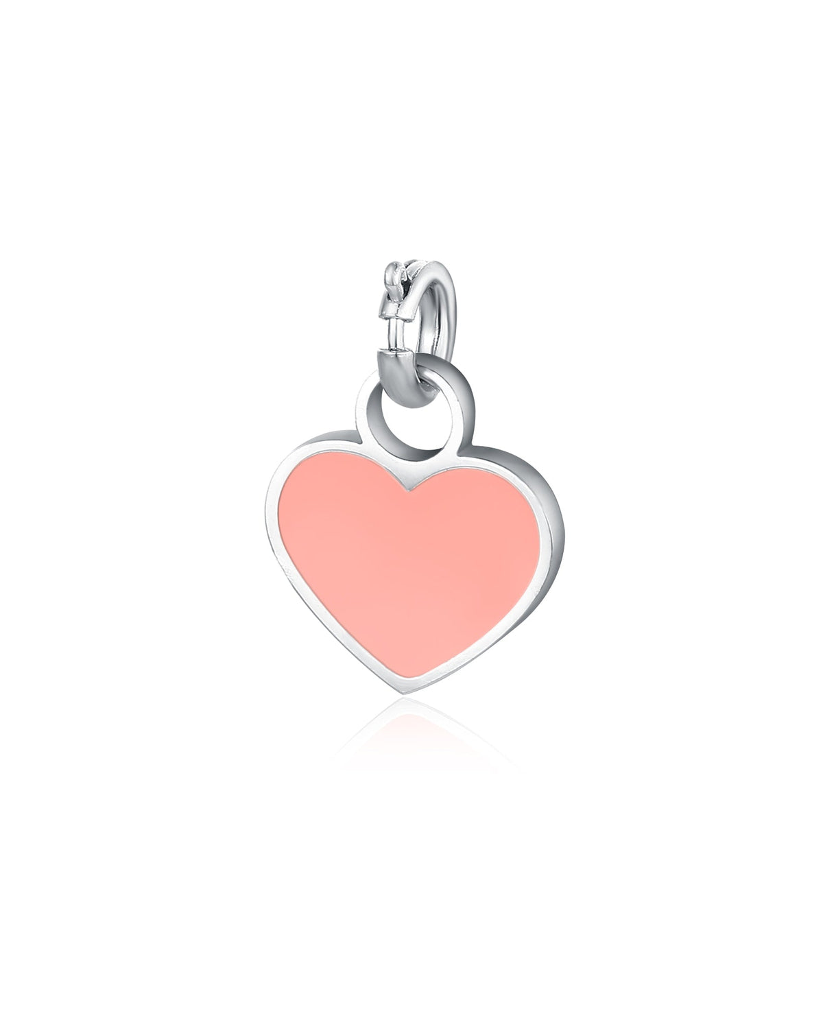 Mini Charm Cuore rosa