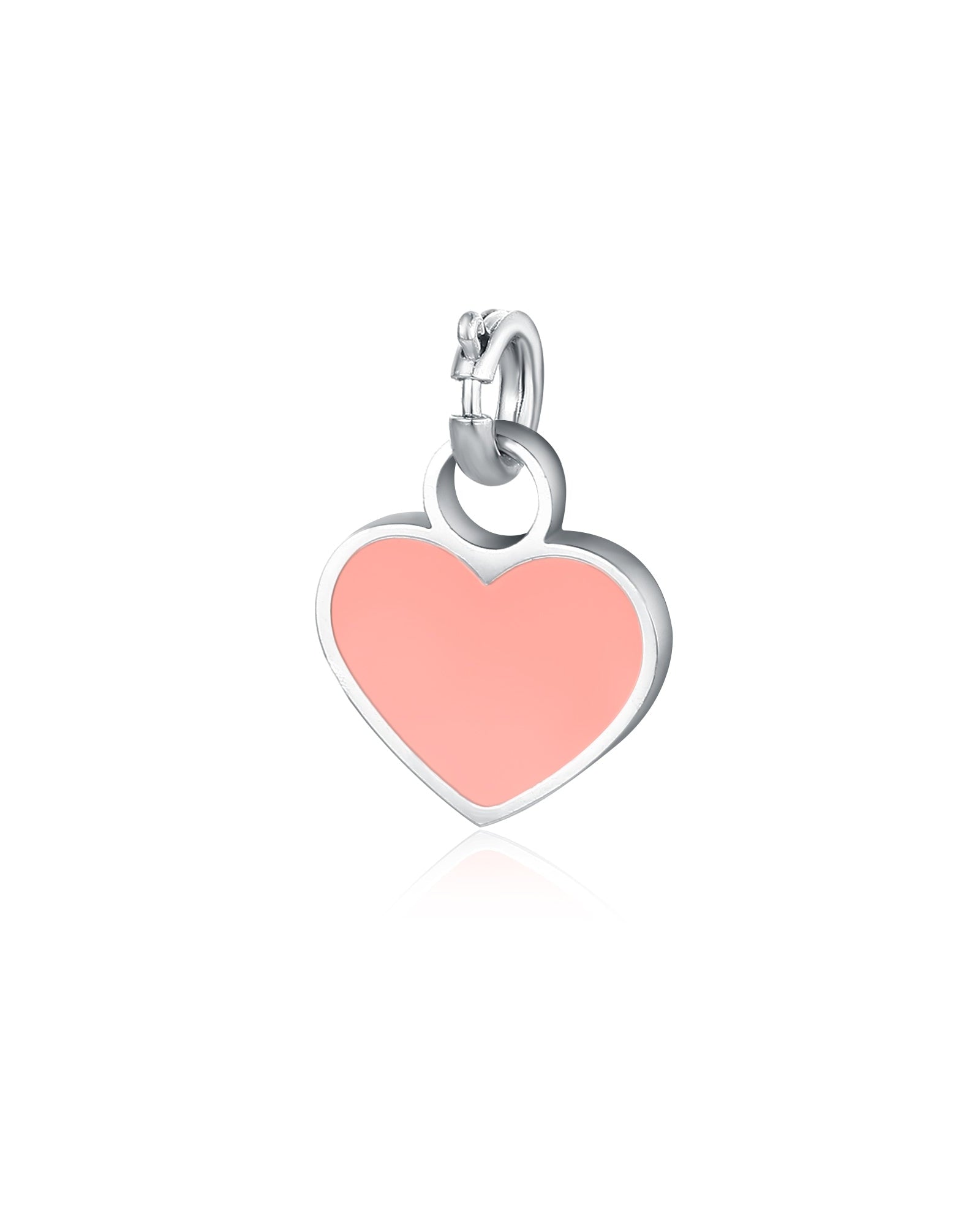 Mini Charm Cuore rosa