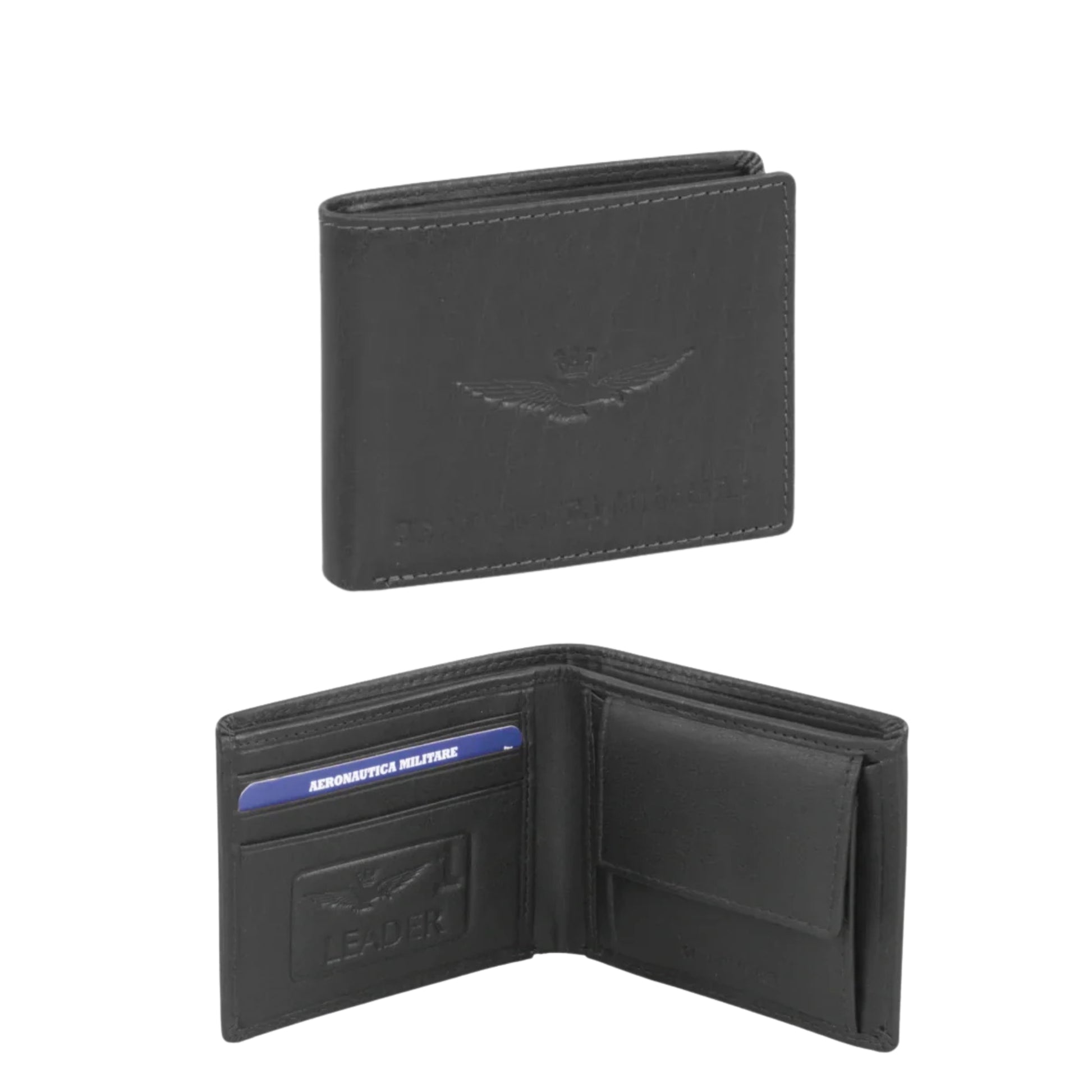 Portafoglio in Vera Pelle Eagle - Aeronautica Militare