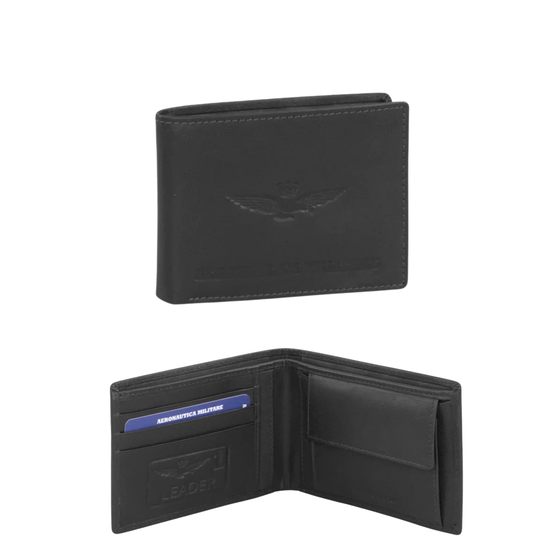 Portafoglio in Vera Pelle Eagle- Aeronautica Militare