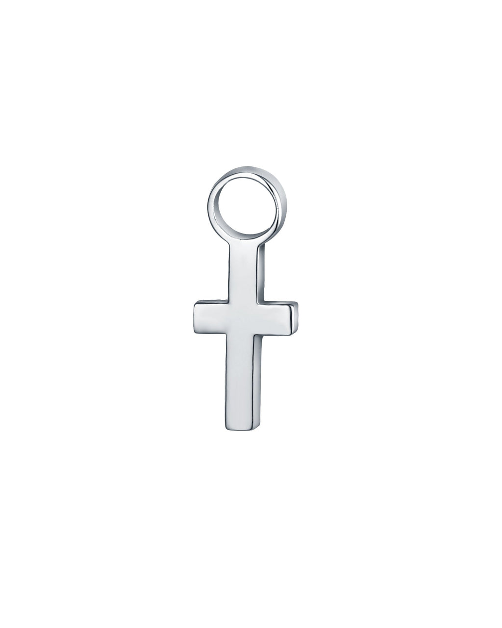 Mini Charm Croce acciaio