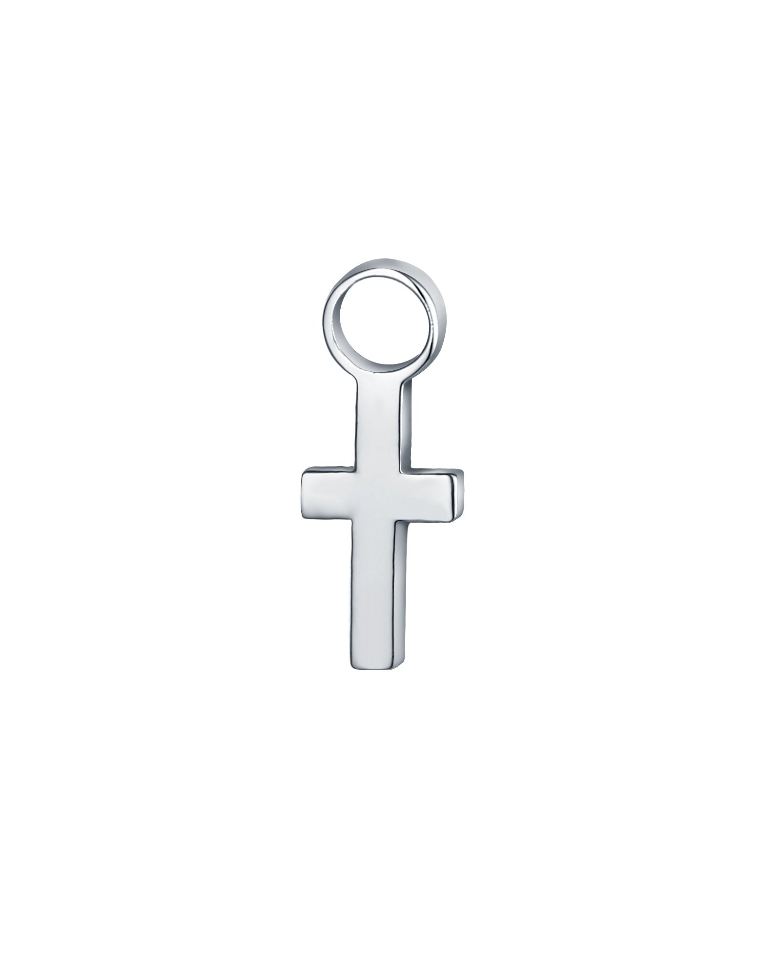 Mini Charm Croce acciaio