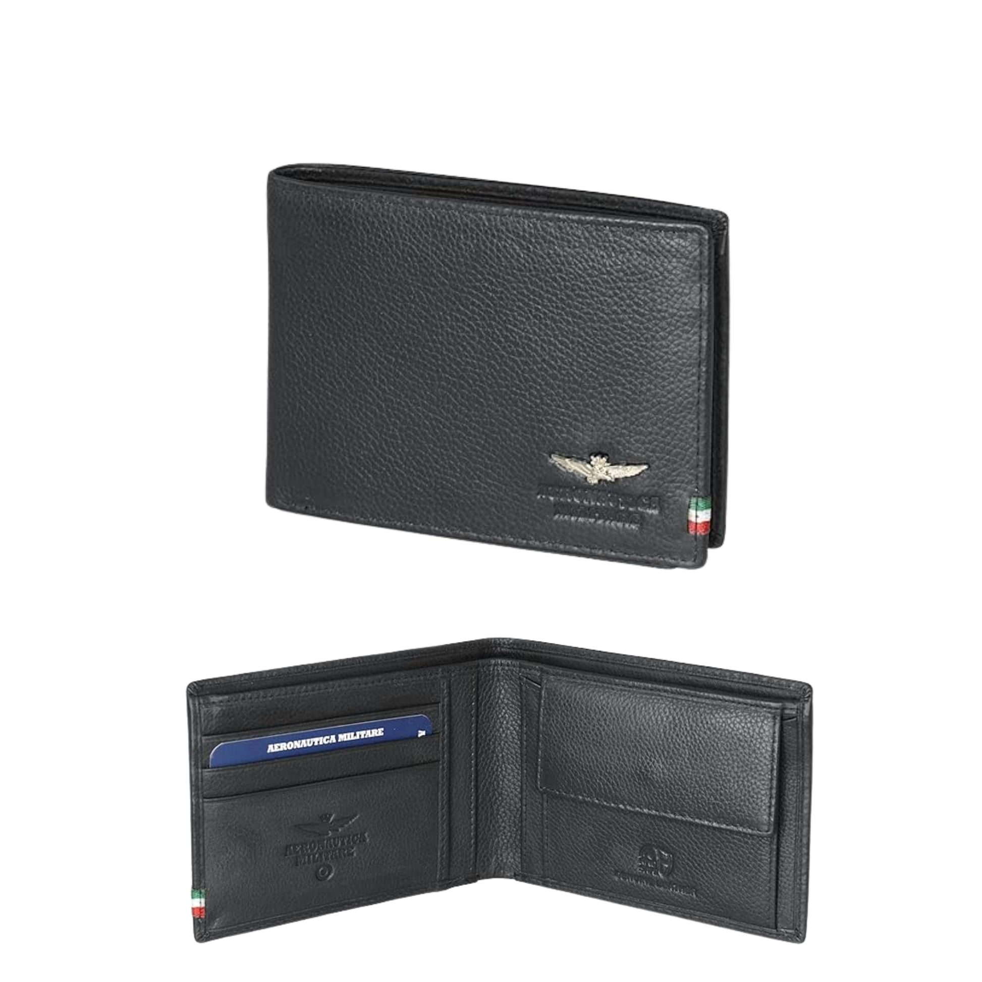 Portafoglio in Vera Pelle Flag - Aeronautica Militare
