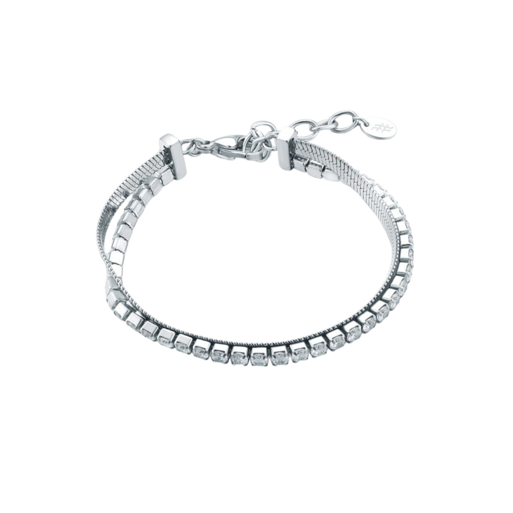 Bracciale Tennis con Catena Sickle - Brand Gioielli