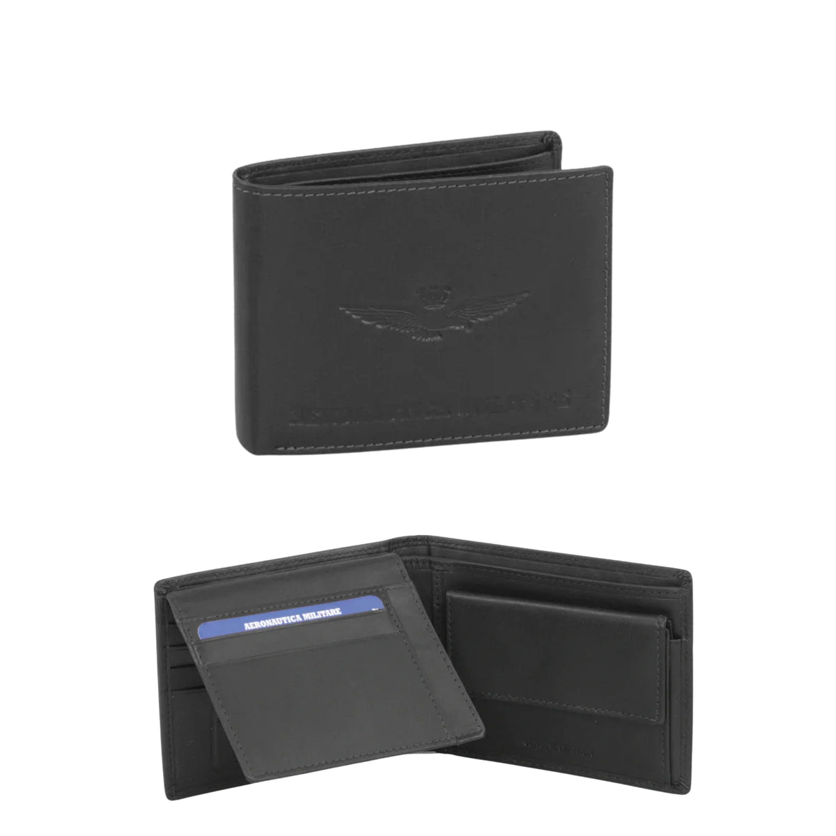 Portafoglio in Vera Pelle Eagle- Aeronautica Militare