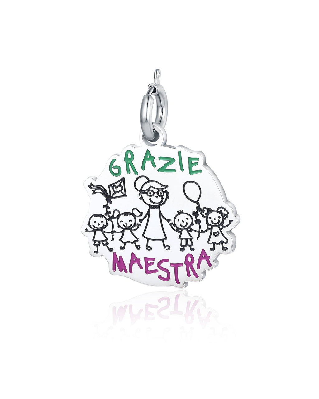 Charm "Grazie Maestra"