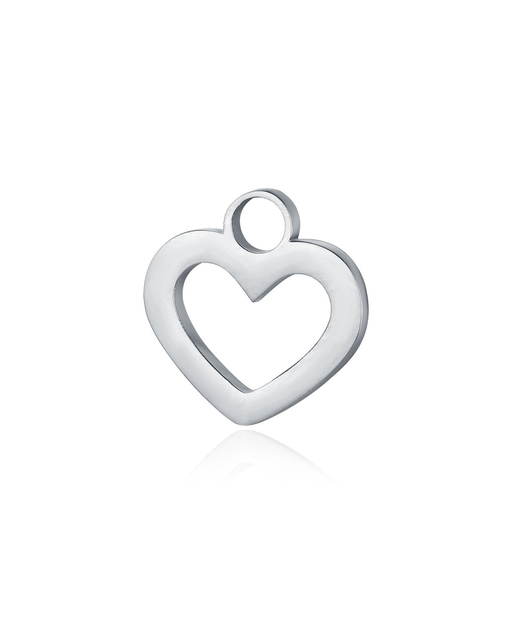 Mini Charm Cuore vuoto