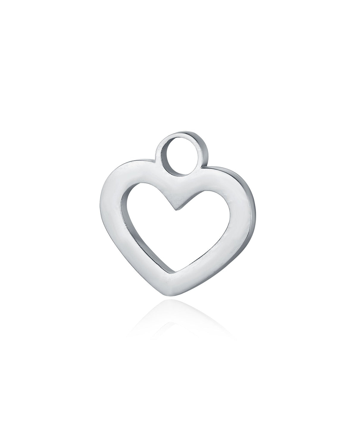 Mini Charm Cuore vuoto