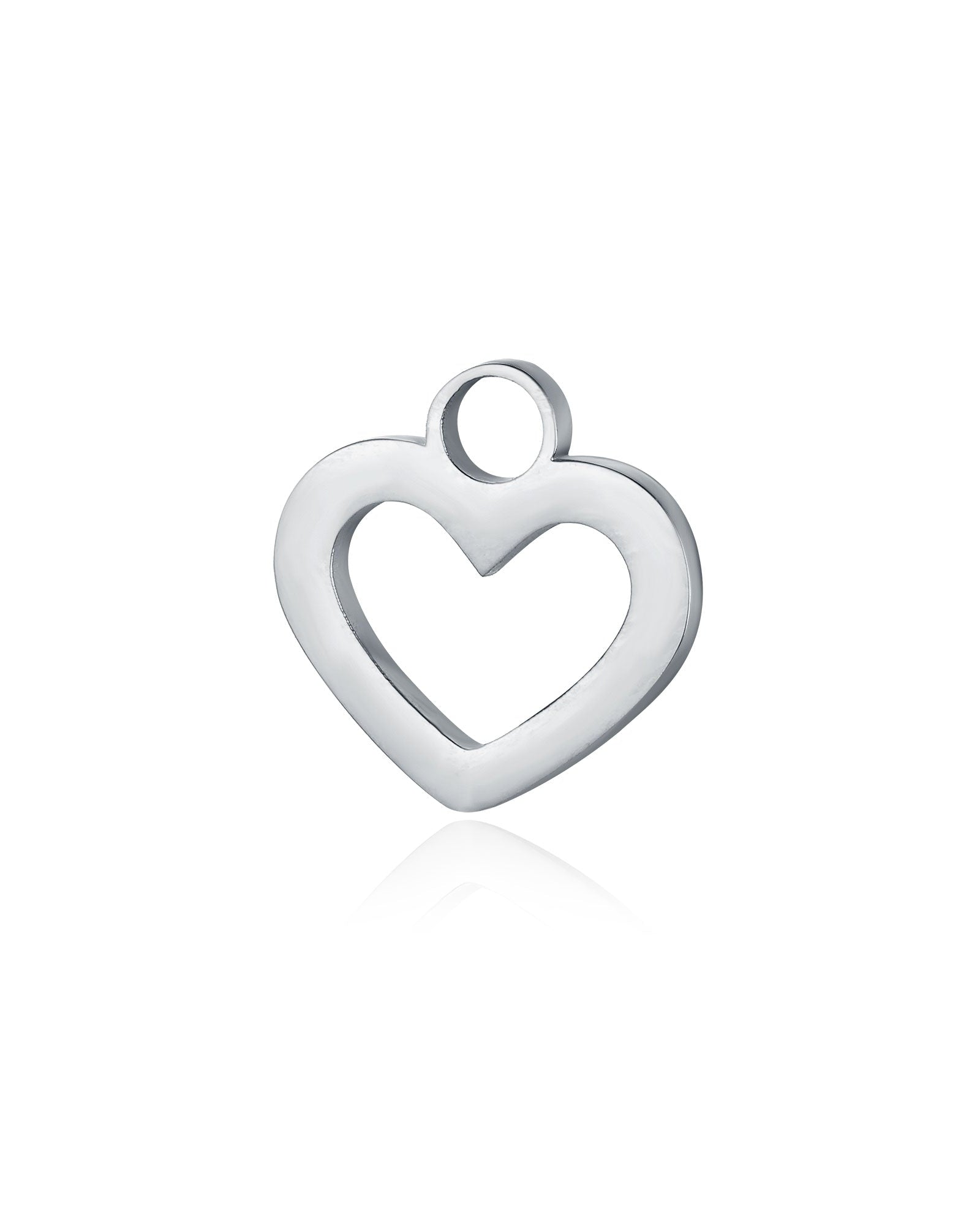 Mini Charm Cuore vuoto