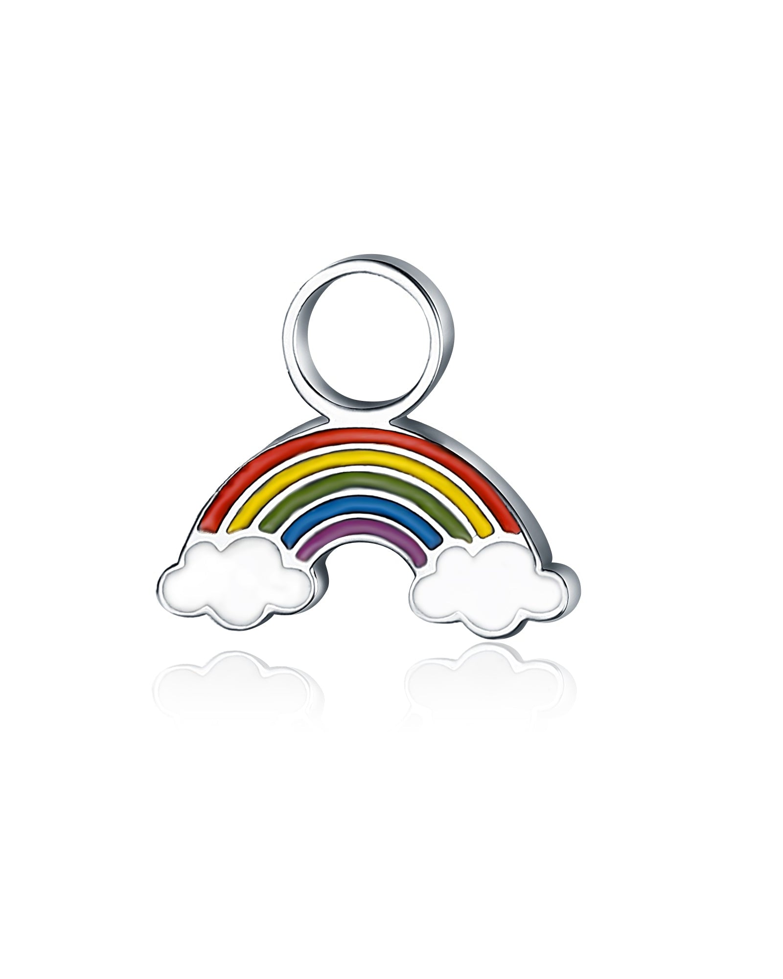 Mini Charm Arcobaleno smaltato