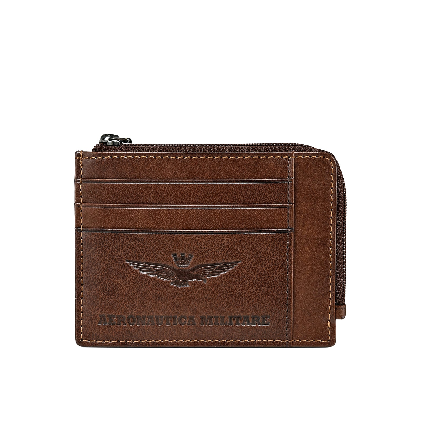 Portafoglio Portacarte Aeronautica Militare AM246 New Eagle in Vera Pelle